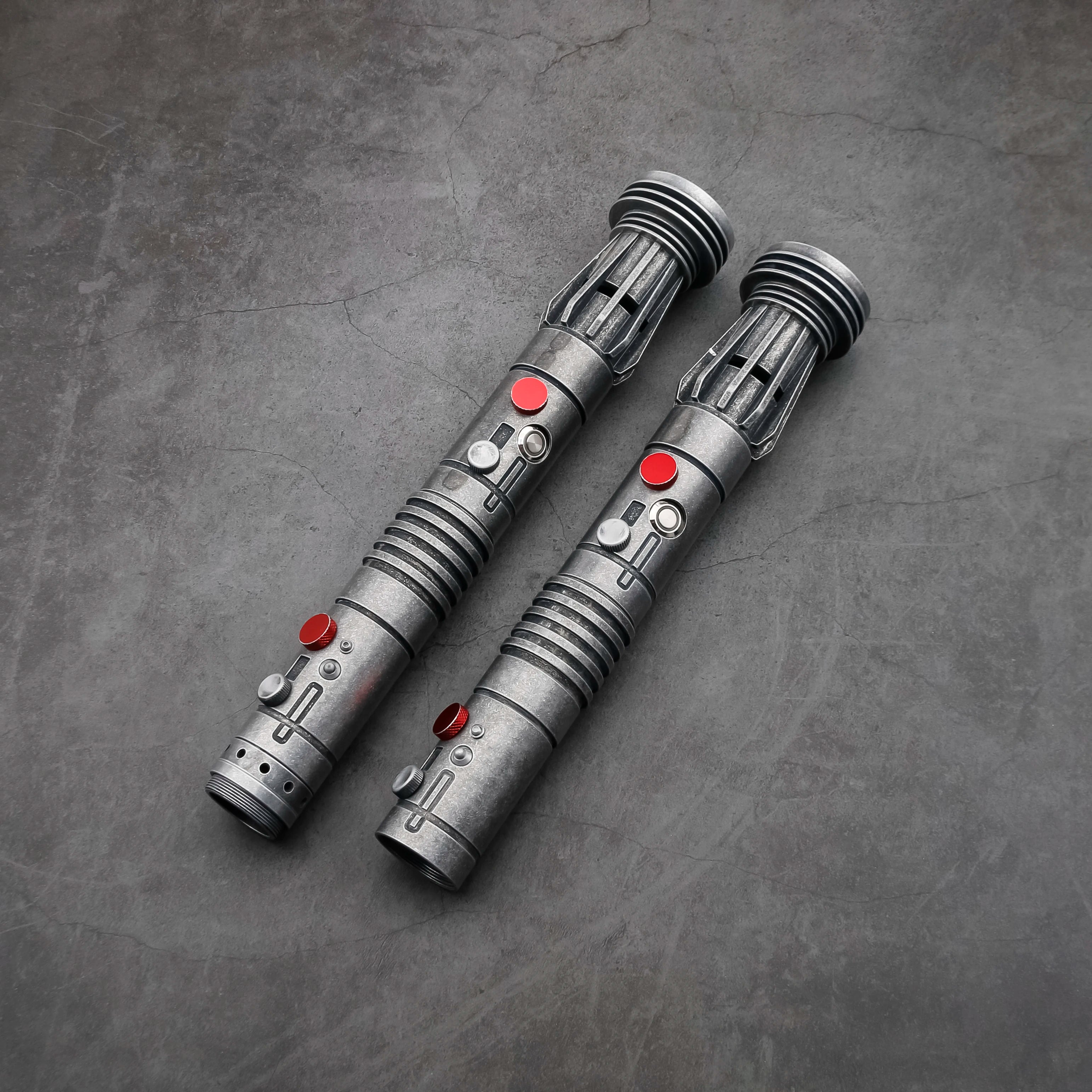 Darth Maul Neopixel Lightsaber Replica | Heavy Dueling | Bluetooth Control | Color Changing Blade | Cosplay Laser Sword Toy | Custom Saber Sound