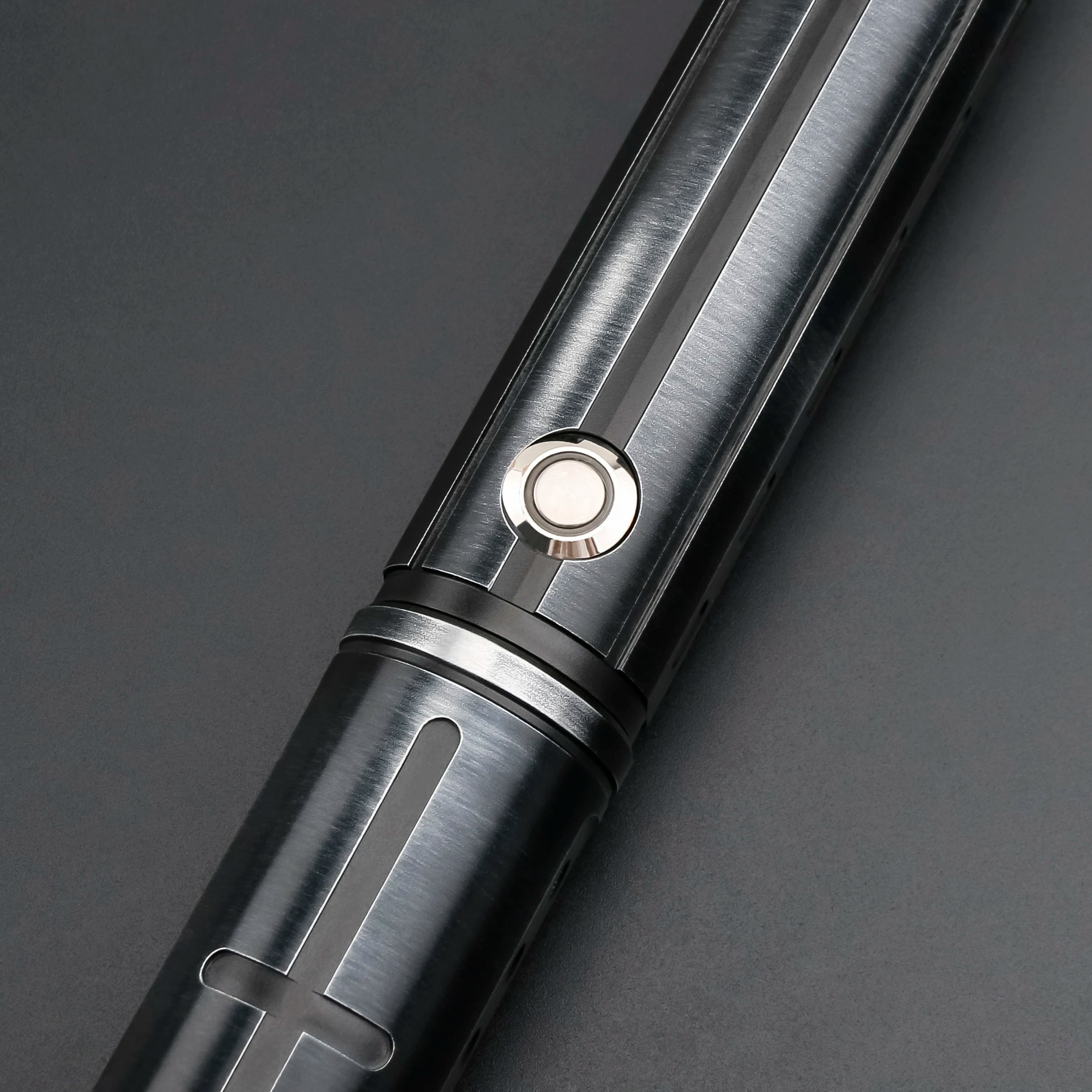 Heavy Dueling Neopixel Lightsaber Replica | Smooth Swing | 16 Sounds | 12 Color Changing Metal Hilt | Laser Sword Toy | Collectible