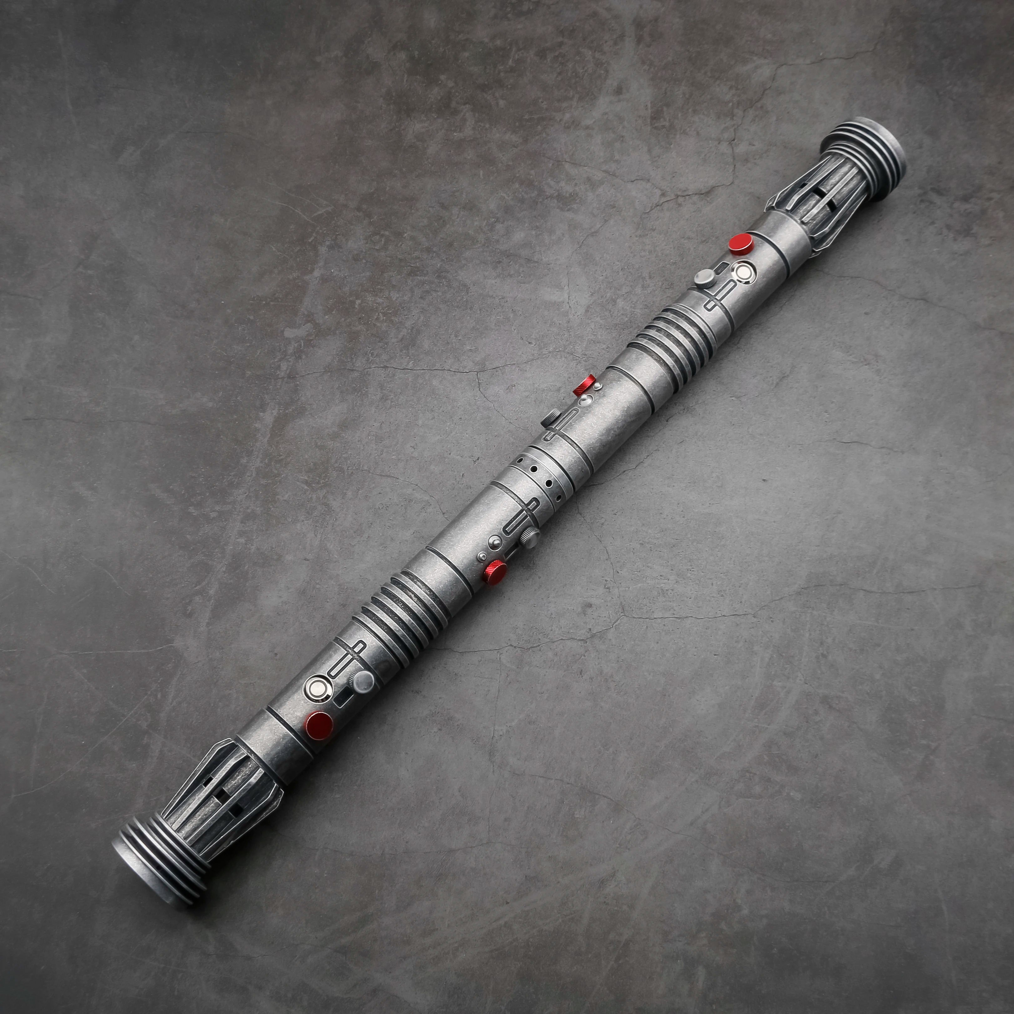 Darth Maul Neopixel Lightsaber Replica | Heavy Dueling | Bluetooth Control | Color Changing Blade | Cosplay Laser Sword Toy | Custom Saber Sound