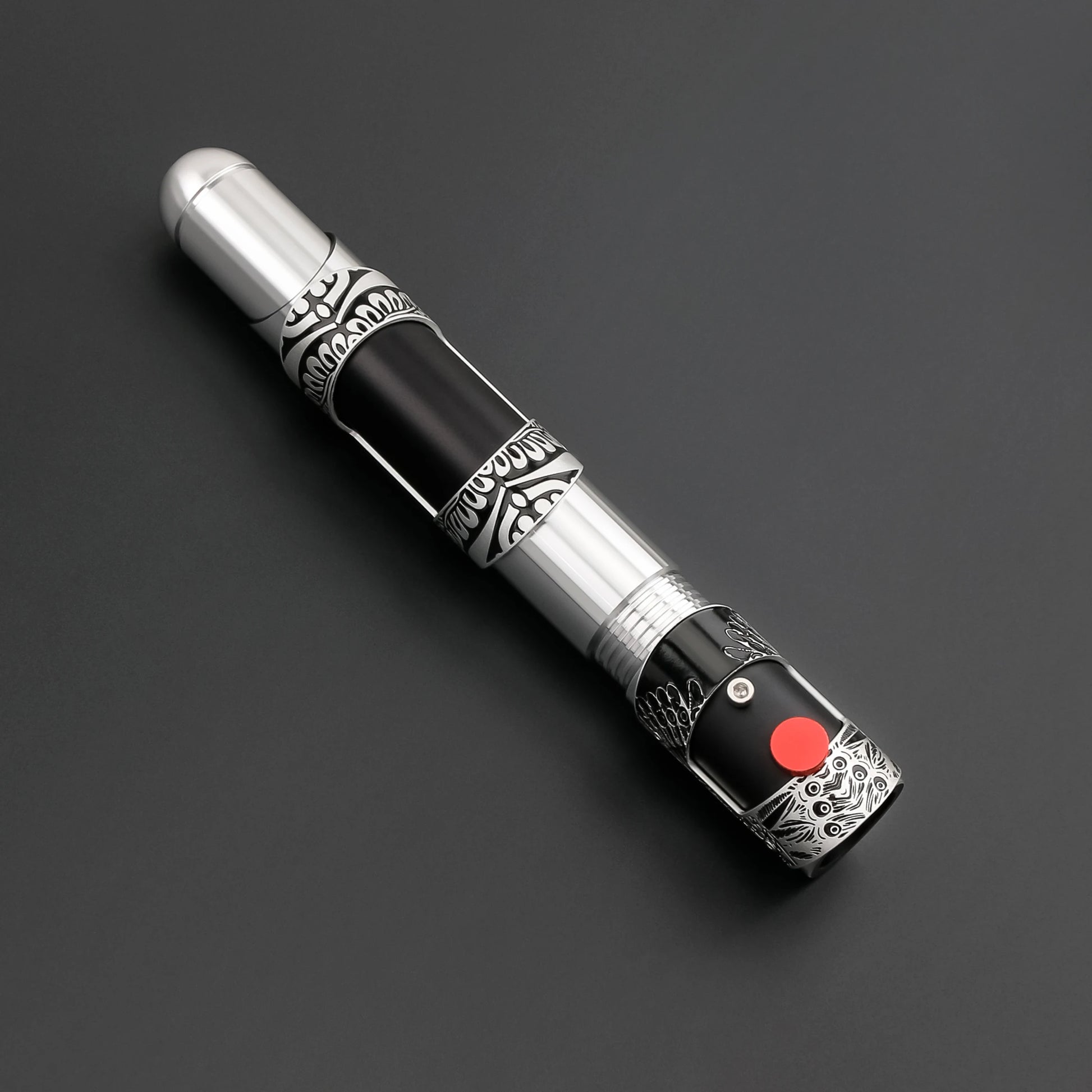 Bullet Heavy Dueling Neopixel Lightsaber Replica | Custom Smooth Swing Laser Sword | Metal Hilt & Bluetooth Control | Gesture Ignition | Multicolor Neopixel Saber | Durable Design for Lightsaber Duel