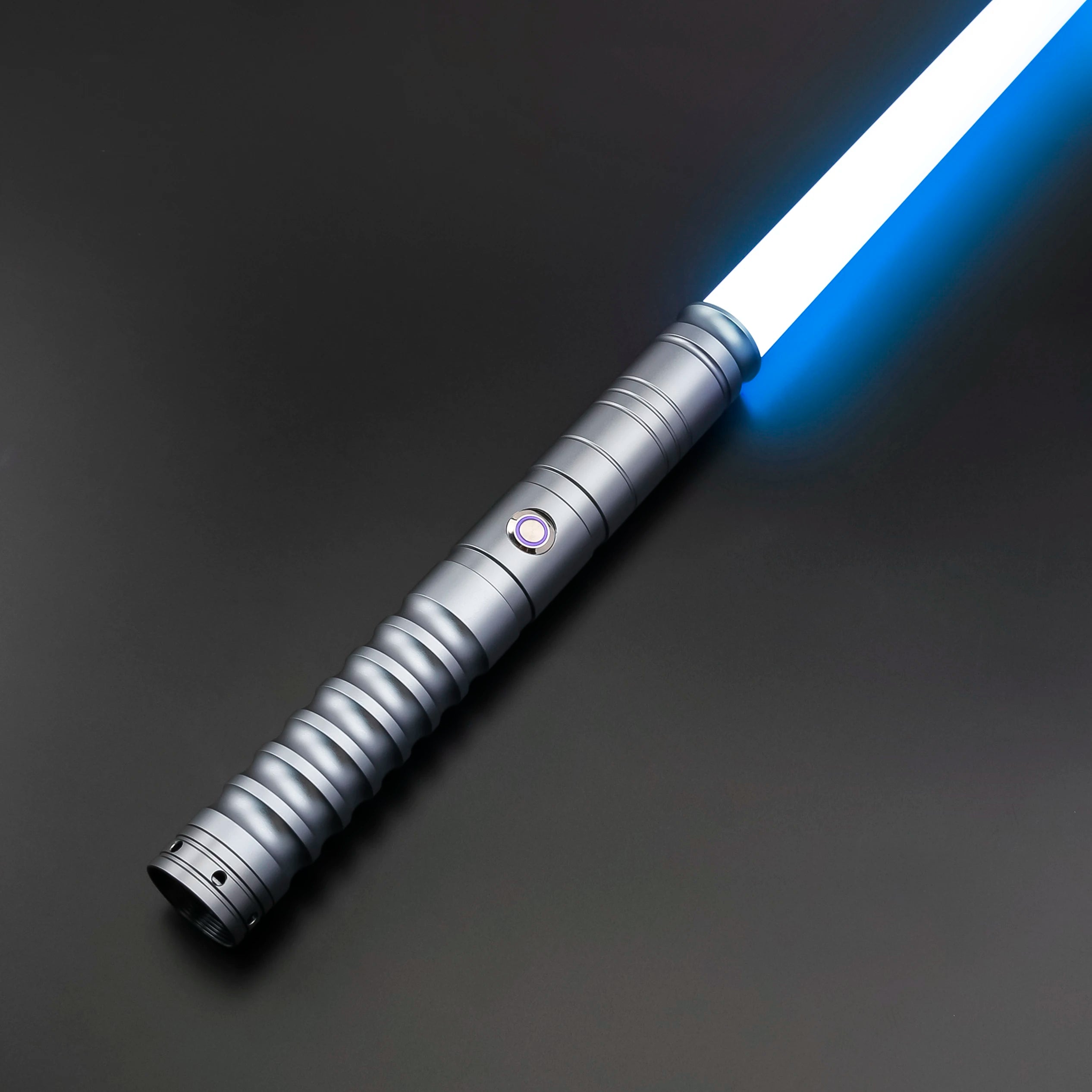Neopixel Lightsaber Replica | 56cm Blade | 12 RGB Colors | Heavy Dueling | Metal Handle | For Kids & Adults | Customizable Blaster Effects | Birthday
