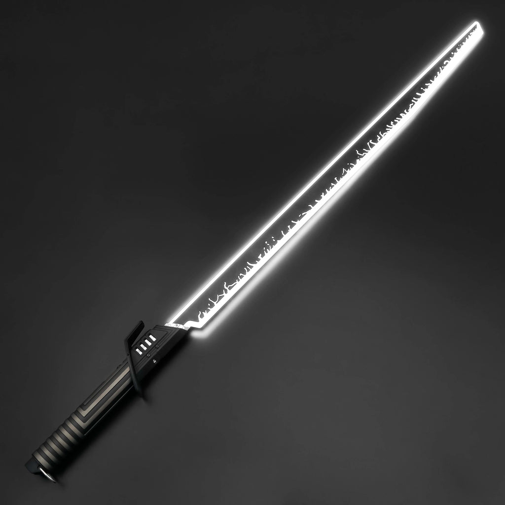 Neopixel Lightsaber Replica | LED Strip Blade | Custom Ronin Dark Saber | Lily Tora-Asi | Flashing PVC Blade
