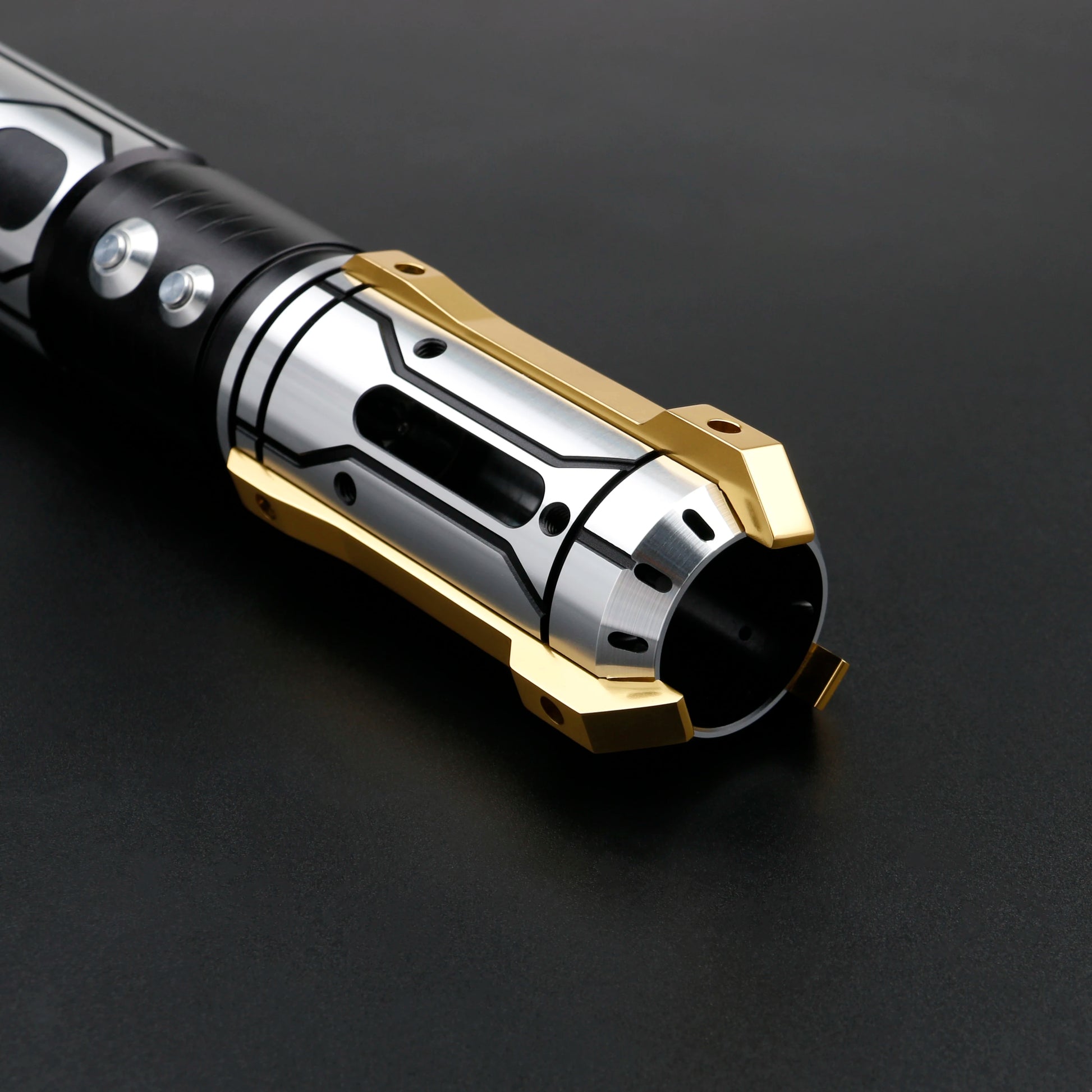 Ghost Neopixel Lightsaber Replica | Smooth Swing Soundboard | Metal Handle LED Blade | Cosplay & Collectible Toy