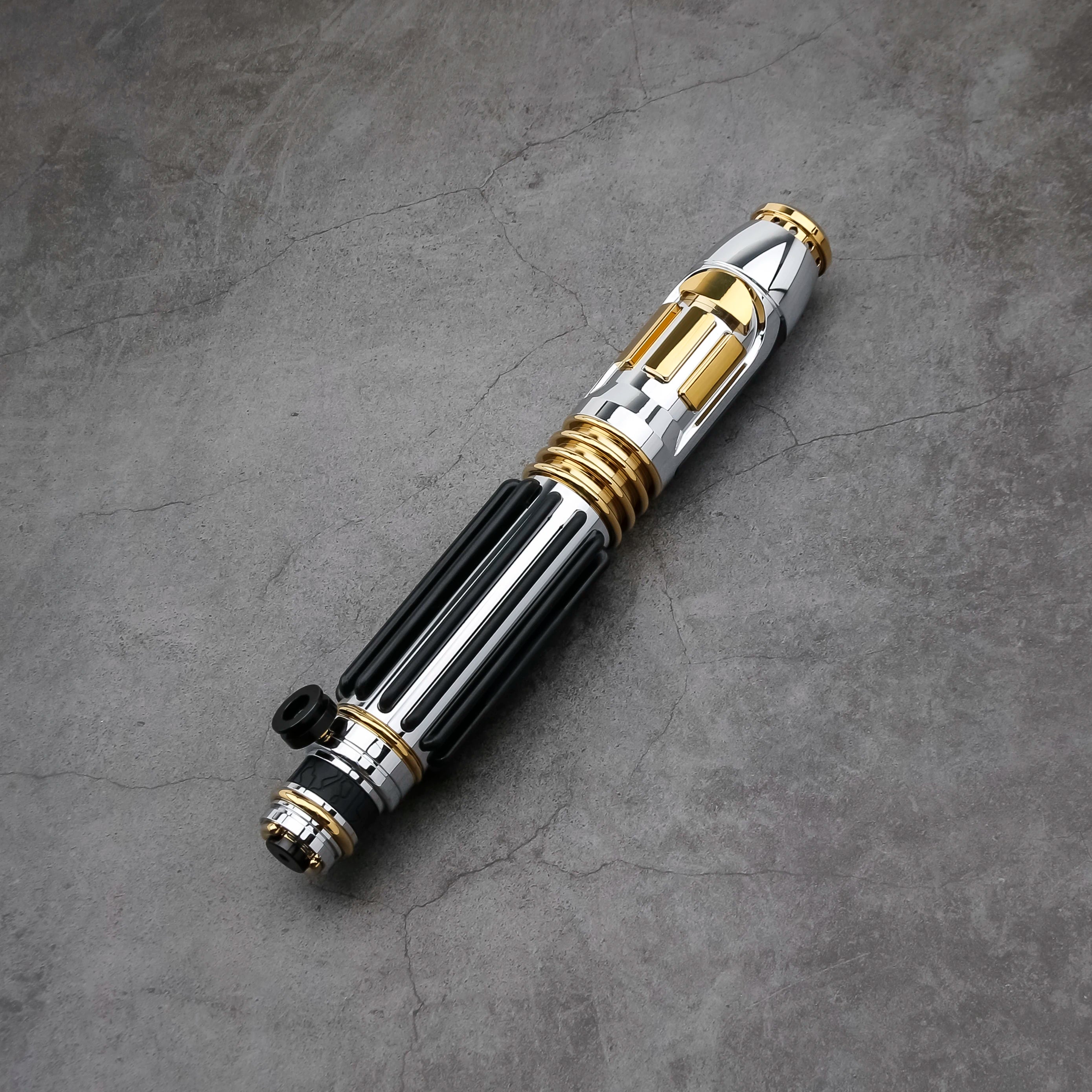 Mace Windu Custom Neopixel Lightsaber Replica | Infinite Colors | Metal Hilt | Lightsaber Sound | Flashing Features | Collectible Gift