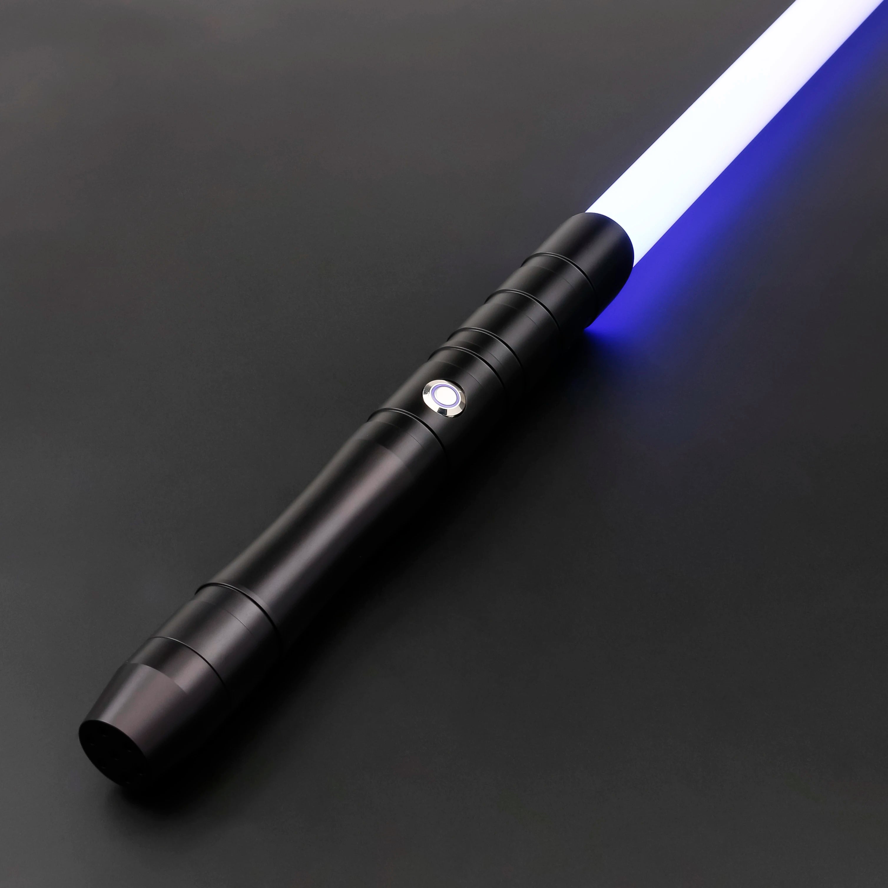 Custom Neopixel Lightsaber Replica | Metal Handle | 12 RGB Colors | Heavy Dueling Saber Toy | Kids Birthday Gift