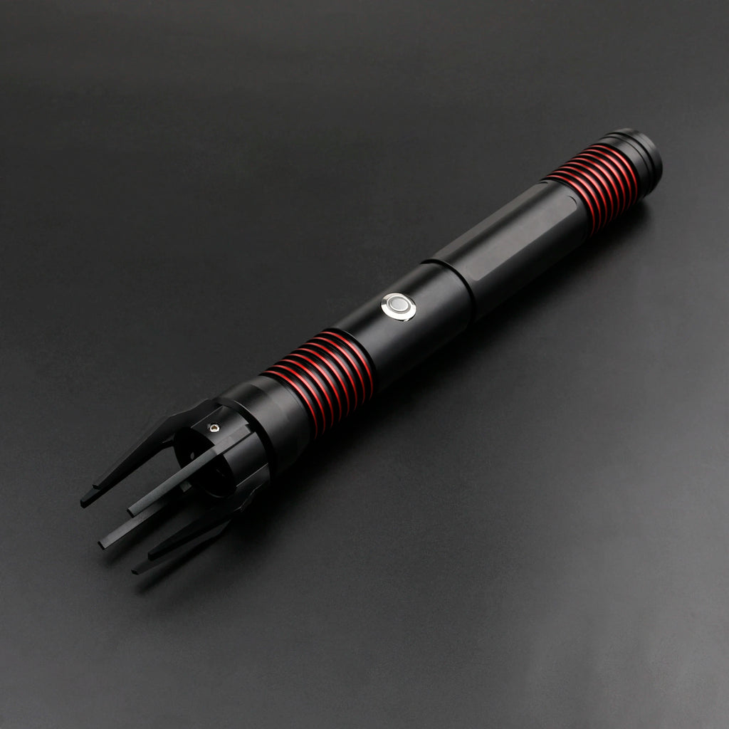 RGB Aluminum Handle Neopixel Lightsaber Replica | 12 Colors | Smooth Swing | Sound Fonts | Customizable Dueling Saber | Flashing Effects | Kids