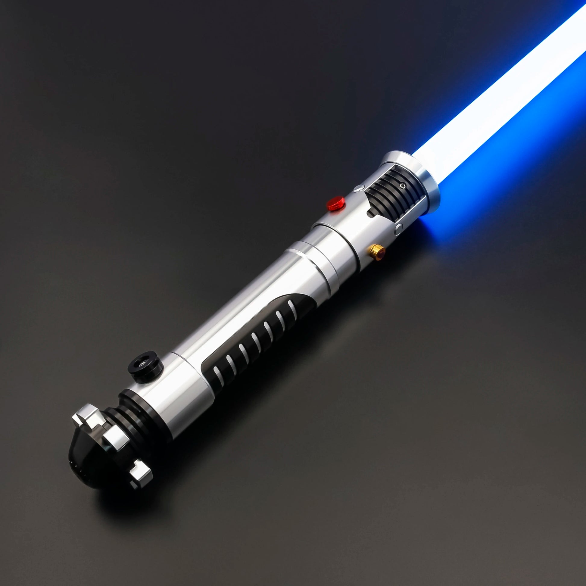 Obi-Wan Kenobi EP1 Neopixel Lightsaber Replica | Battle Weathered Custom Saber | Proffie Sound | Smooth Swing Technology | Programmable RGB Pixel Blade | Collectible Toy | Aluminum Handle