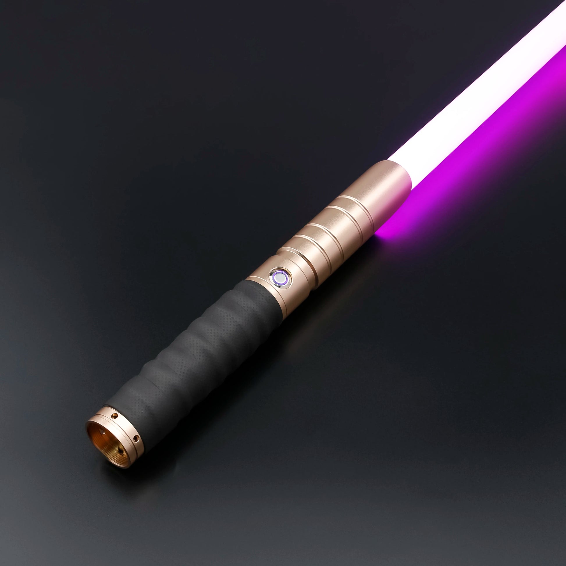 Neopixel Lightsaber Replica | Heavy Dueling Saber | Smooth Swing RGB Metal Hilt | Bluetooth Colors | Lightsaber Duel Sound | Customizable Colors | Replica Toy