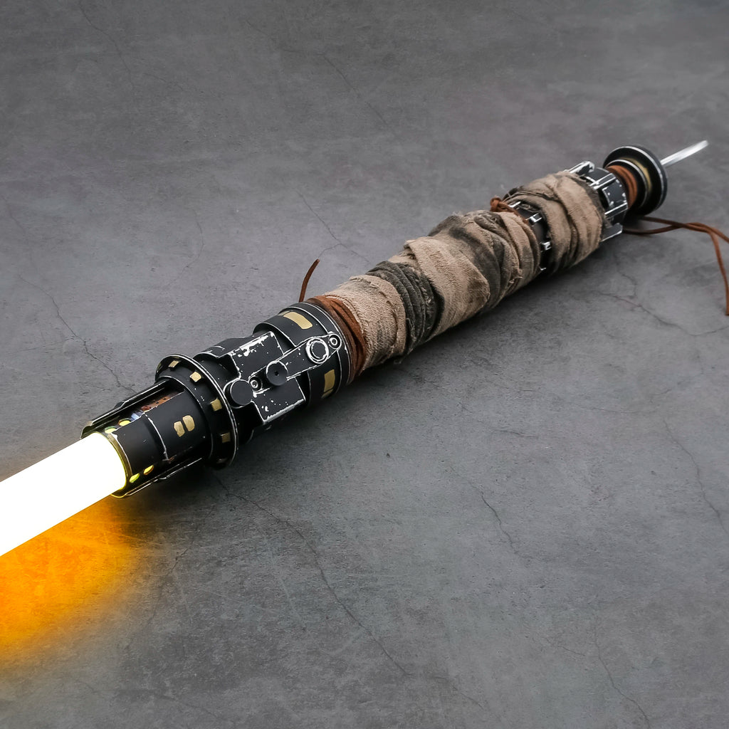 Boone Kestis Neopixel Lightsaber Replica | Smooth Swing | Heavy Dueling | Metal Hilt | WS2812 Blade