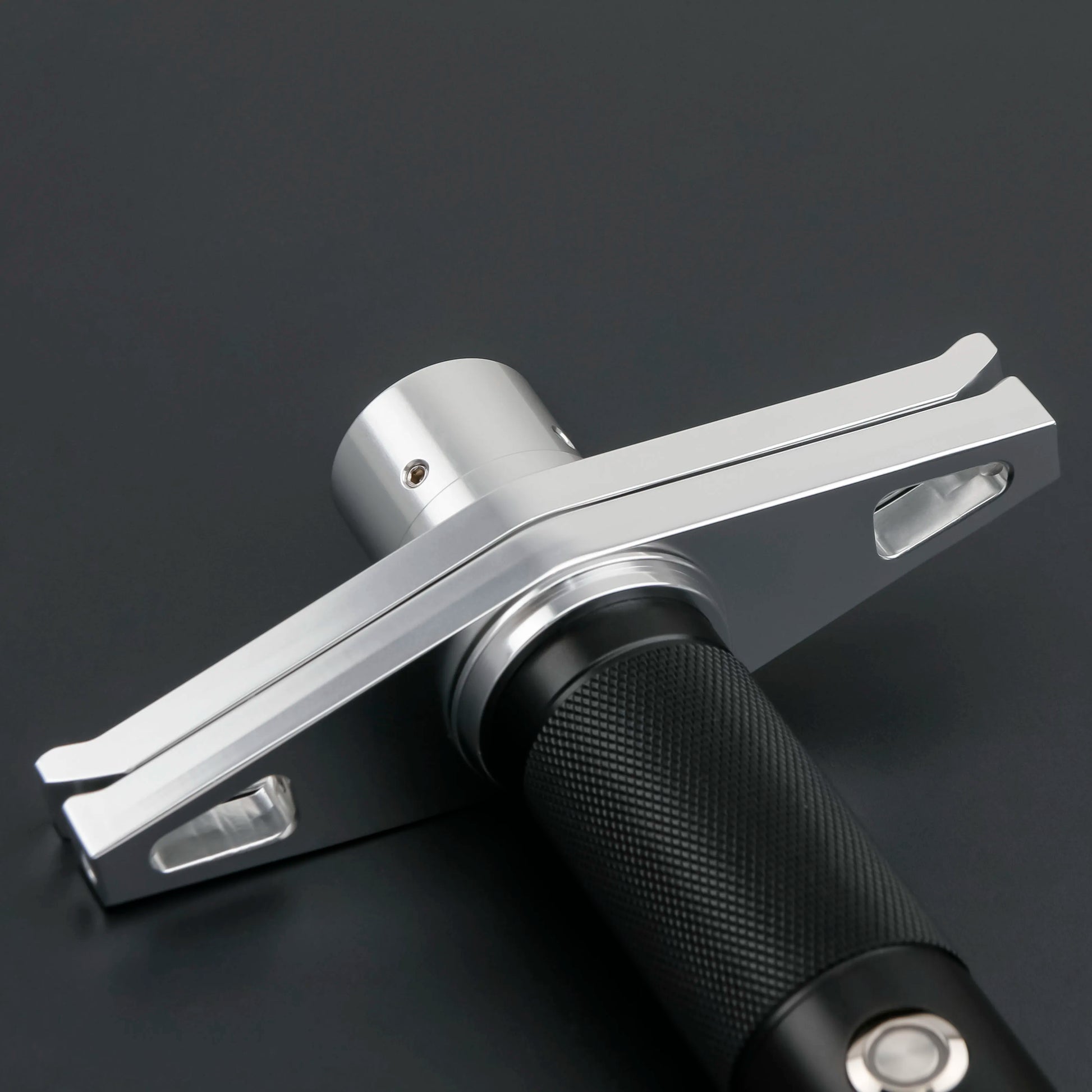 Custom Warrior Design Neopixel Lightsaber Replica | Metal Hilt LED Blade | APP Gesture Ignition