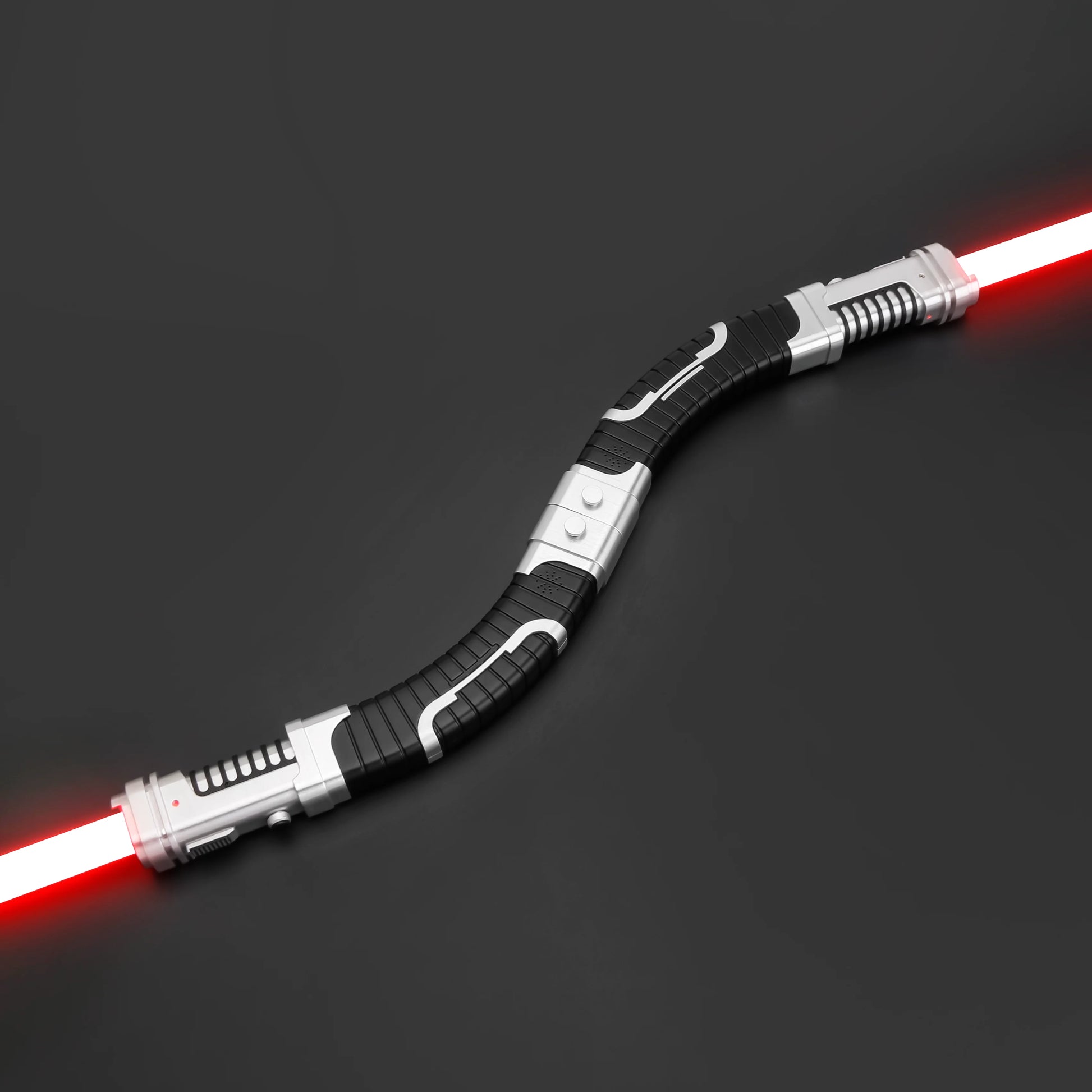 Asajj Ventress Neopixel Lightsaber Replica | Proffie 2.2 | Metal Hilt | 7/8 inch Blade | Flashing Light | Custom Saber Collection | Lightsaber Colors & Sound