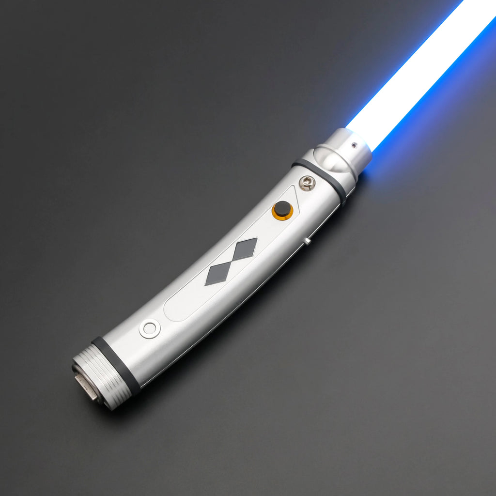 Ahsoka Neopixel Lightsaber Replica | Heavy Dueling Double Saber | Metal Hilt | 12 Colors | Sound Effects