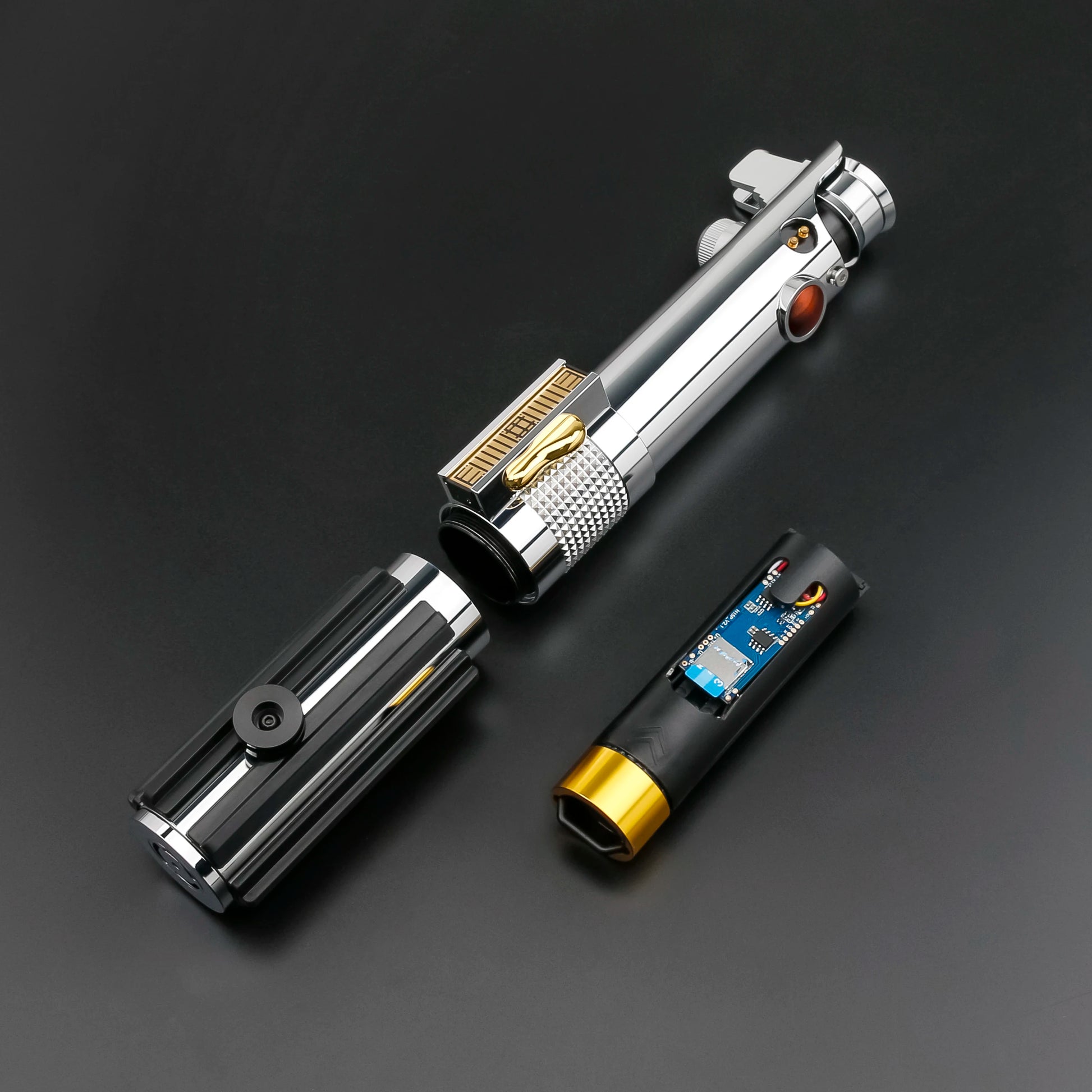 Anakin Skywalker Neopixel Lightsaber Replica | Proffie Board | Smooth Swing Metal Hilt | LED Strip Blade