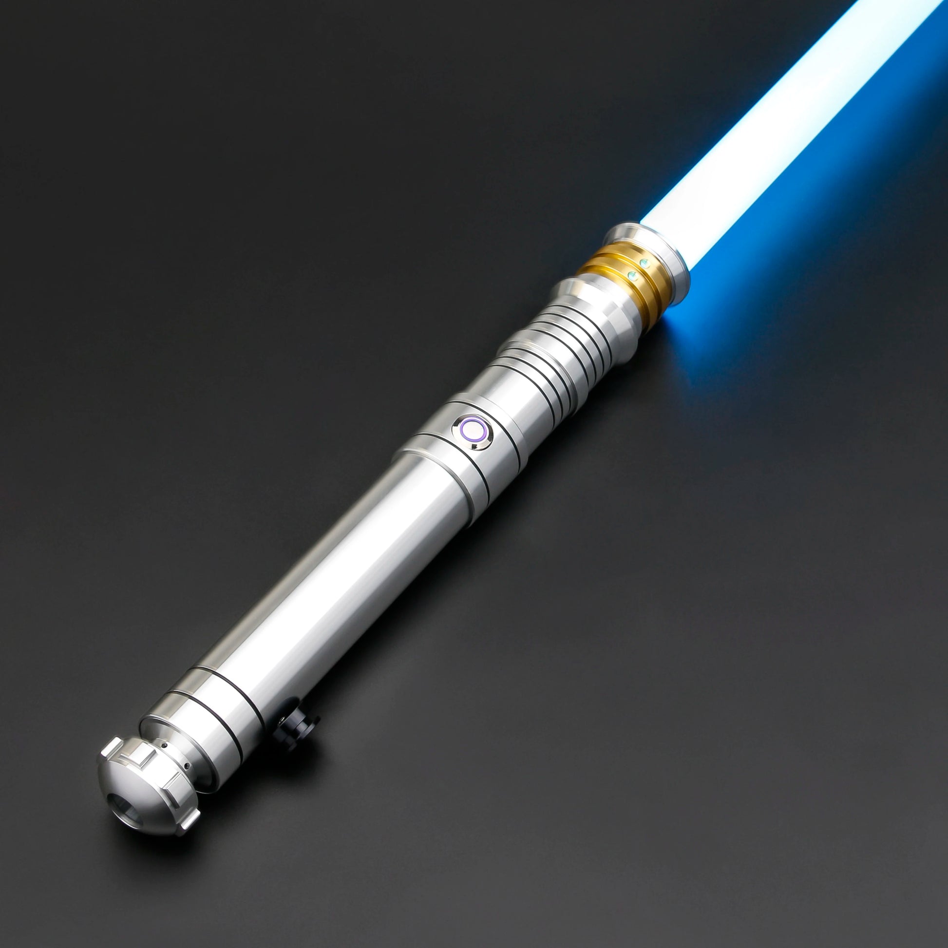 Metal Hilt Neopixel Lightsaber Replica | Smooth Swing | 12 Color Changing | Heavy Dueling | 16 Sound Fonts | Bluetooth Enabled | Cosplay Toy | RGB LED Blade