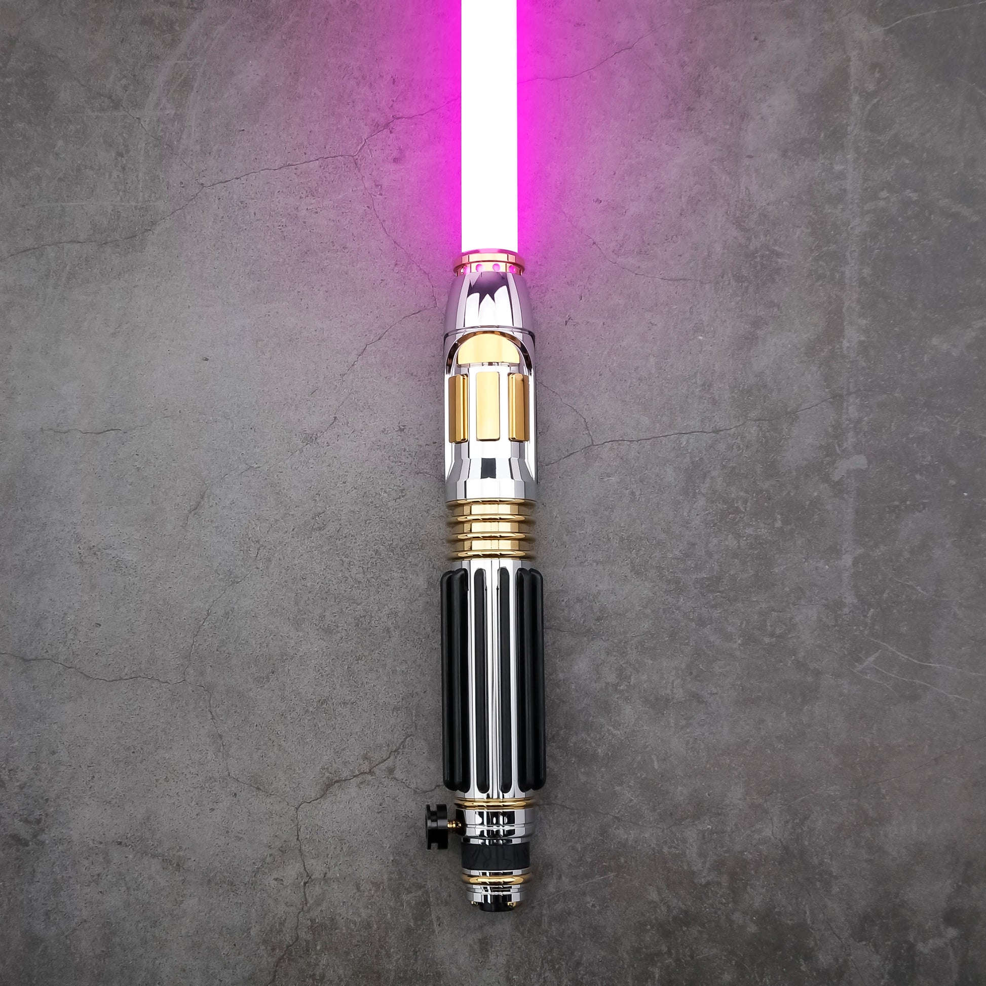 Mace Windu Custom Neopixel Lightsaber Replica | Infinite Colors | Metal Hilt | Lightsaber Sound | Flashing Features | Collectible Gift