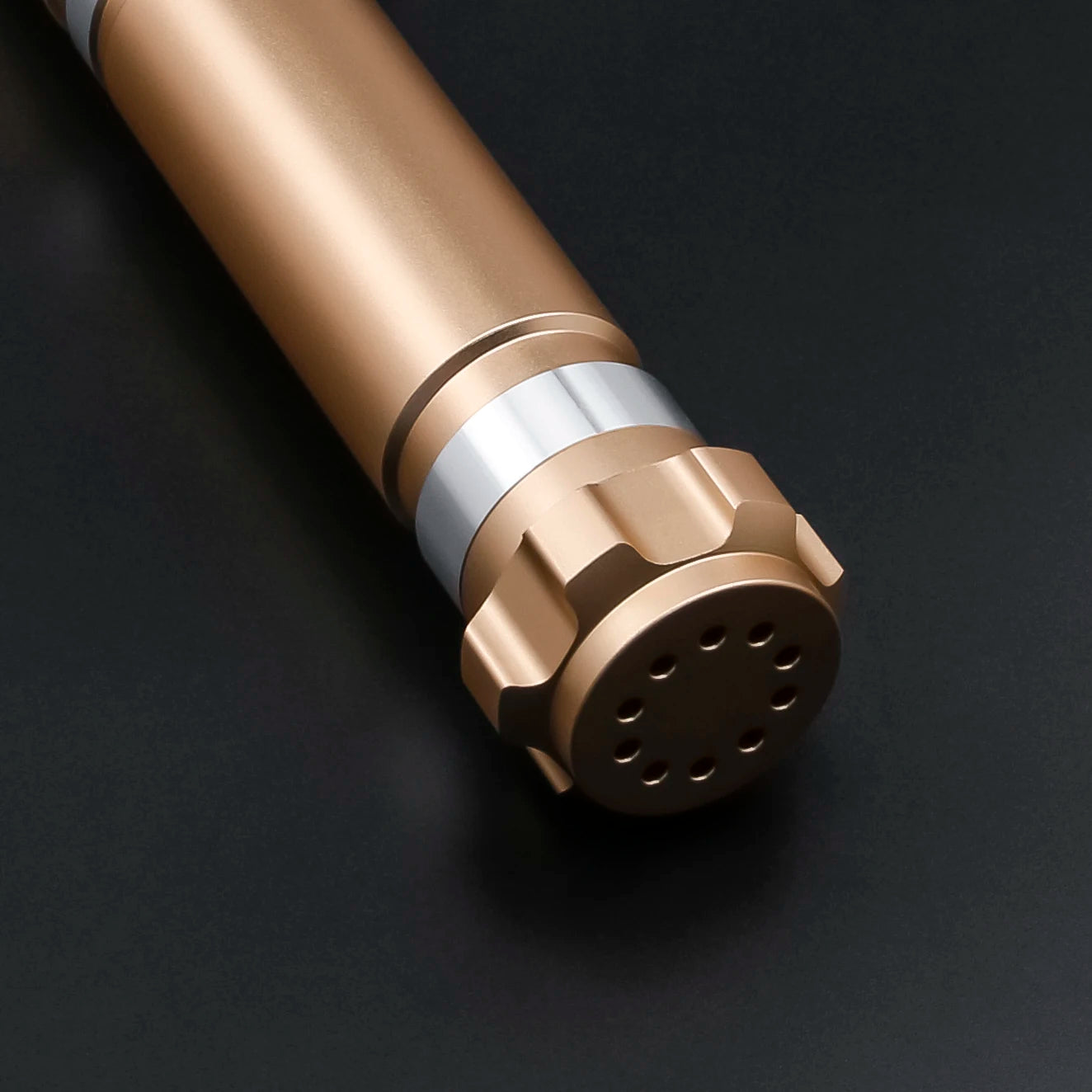 Metal Handle Neopixel Lightsaber Replica | 16 Soundfont | 12 Colors | Heavy Dueling Toy | RGB Laser Swords | Blaster FOC | Collectible | Ages 6+