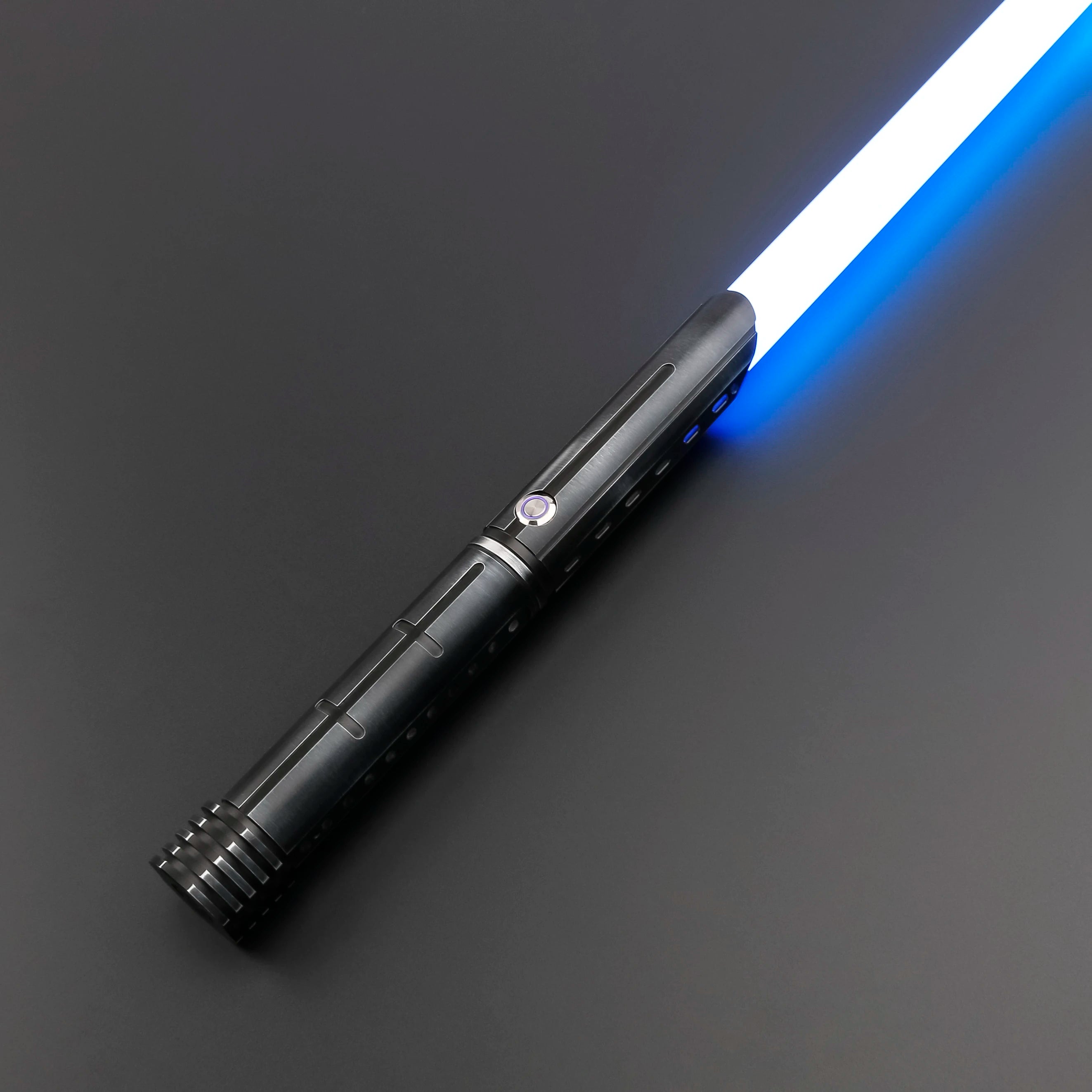 Heavy Dueling Neopixel Lightsaber Replica | Smooth Swing | 16 Sounds | 12 Color Changing Metal Hilt | Laser Sword Toy | Collectible