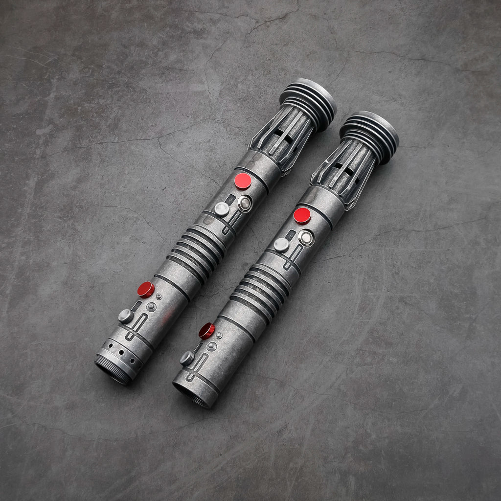 Darth Maul Neopixel Lightsaber Replica | Heavy Dueling | Bluetooth Control | Color Changing Blade | Cosplay Laser Sword Toy | Custom Saber Sound