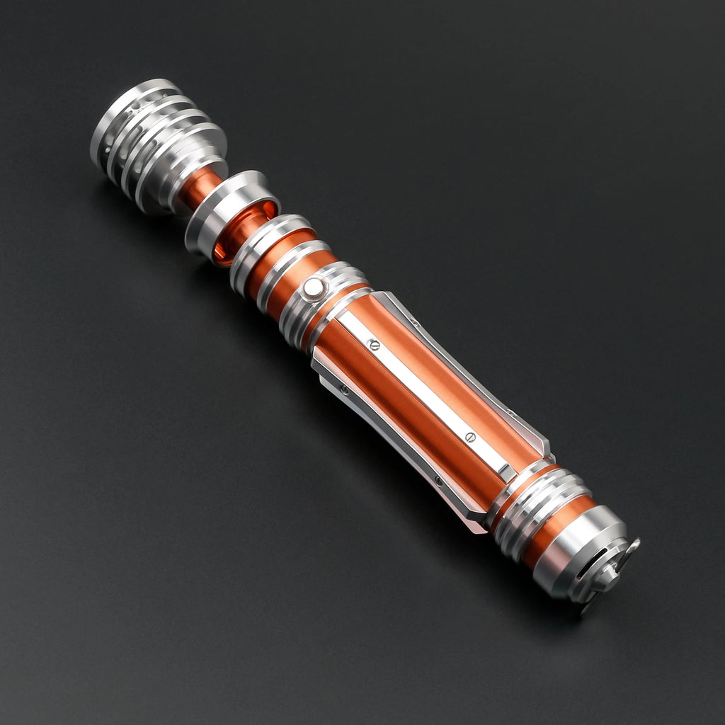 Leia Organa Solo Neopixel Lightsaber Replica | Custom Metal Hilt | Gesture Ignition | Smooth Swing | Blaster Sound