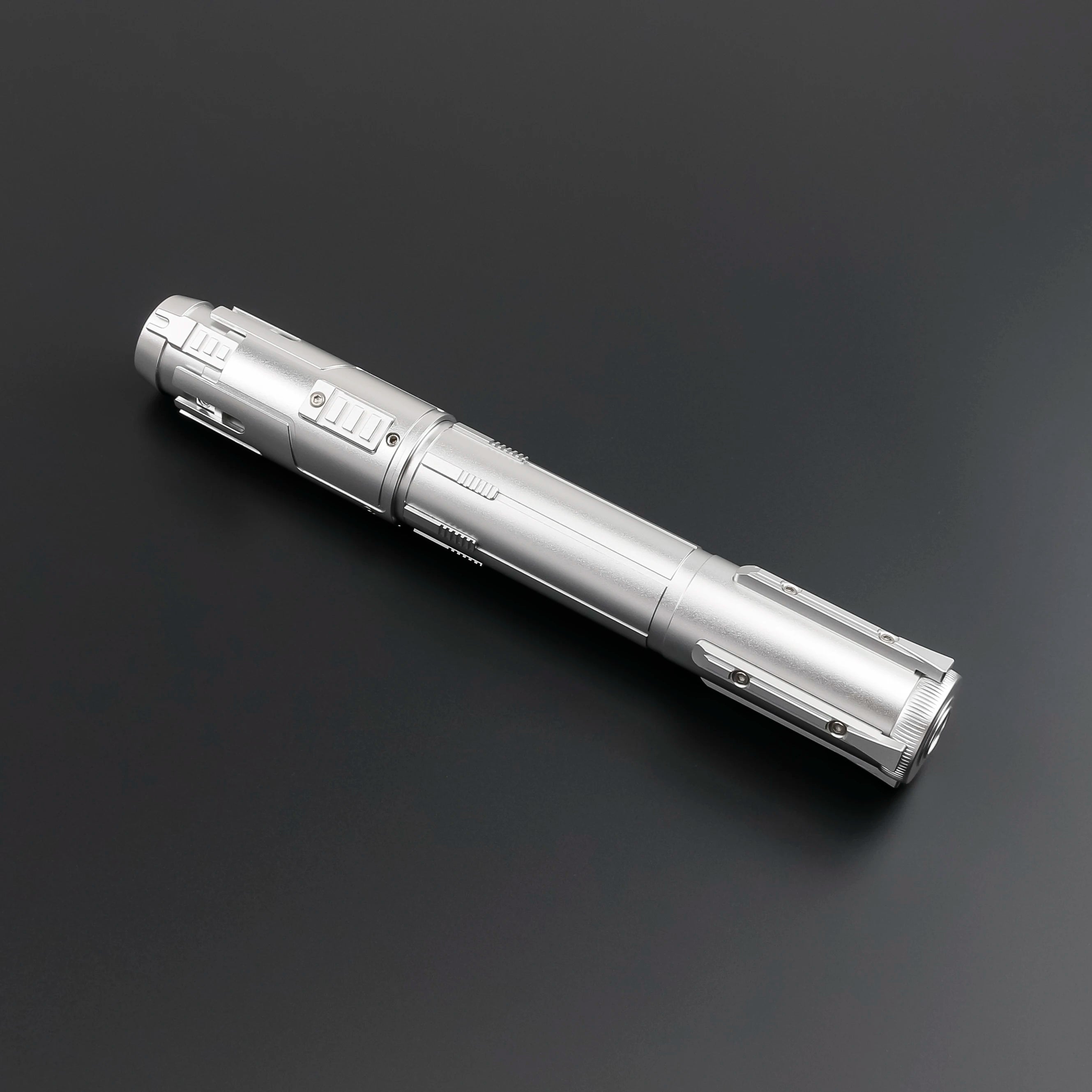 Ben Solo Neopixel Lightsaber Replica | Bluetooth | Smooth Swing Metal Handle | Force Blaster & Pulse | Sound Effects | Luminous Toy Saber