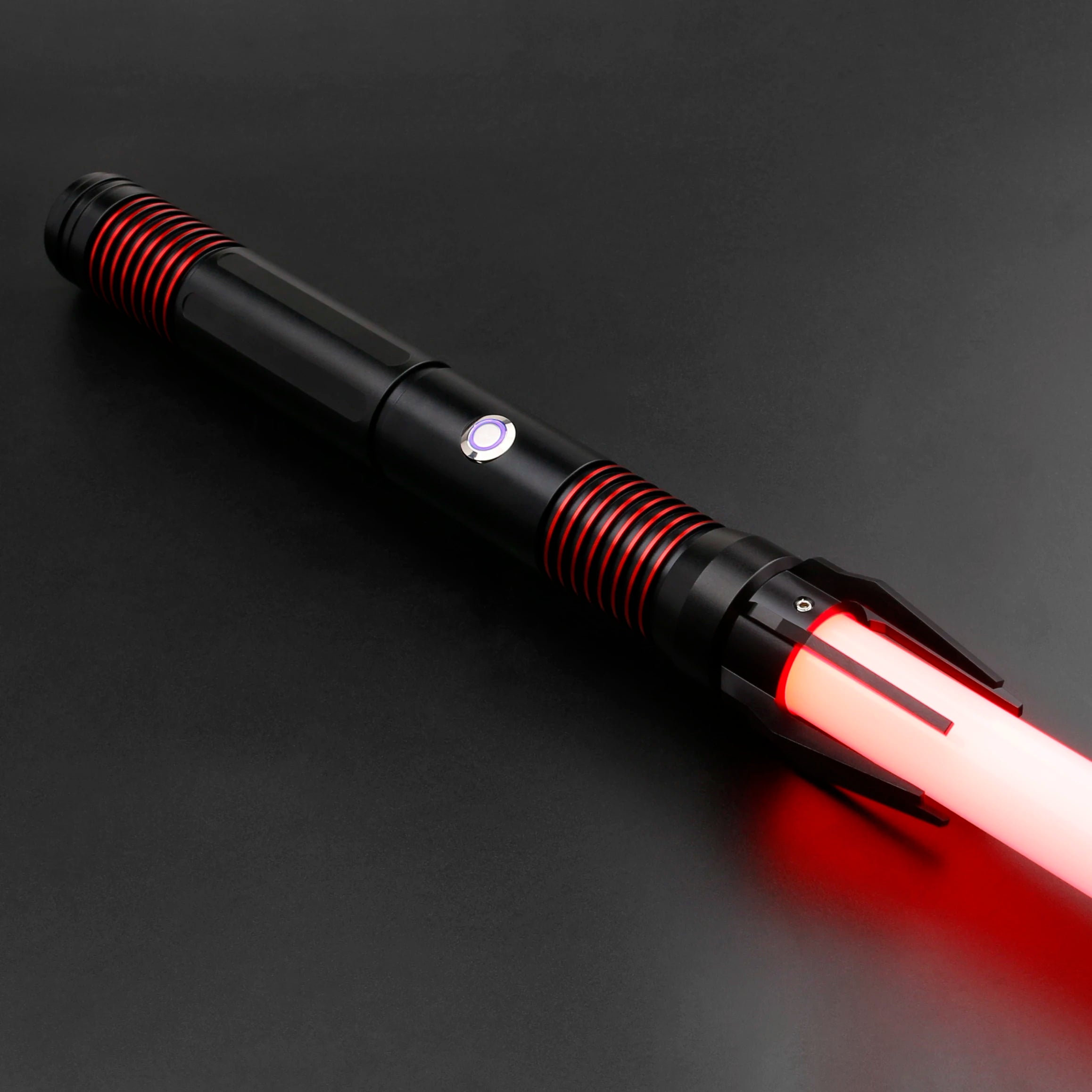 RGB Aluminum Handle Neopixel Lightsaber Replica | 12 Colors | Smooth Swing | Sound Fonts | Customizable Dueling Saber | Flashing Effects | Kids