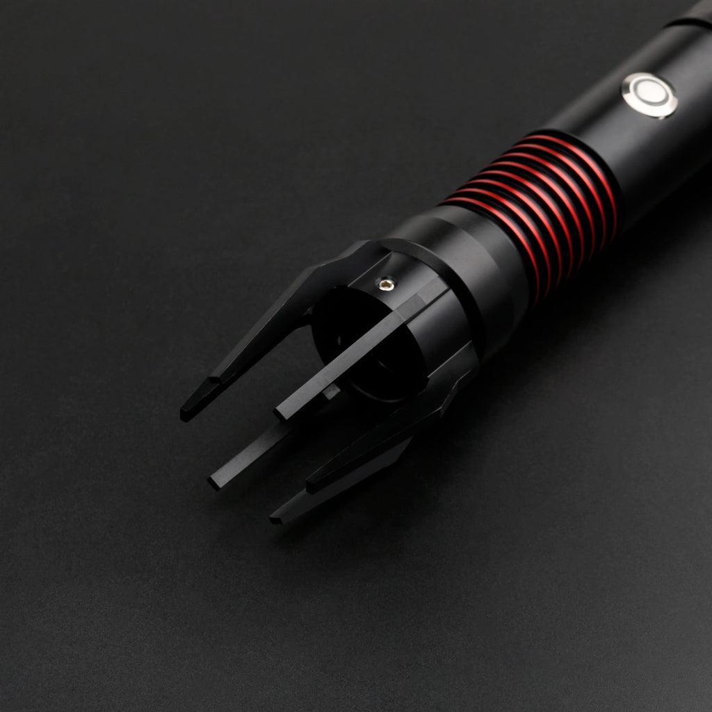 RGB Aluminum Handle Neopixel Lightsaber Replica | 12 Colors | Smooth Swing | Sound Fonts | Customizable Dueling Saber | Flashing Effects | Kids