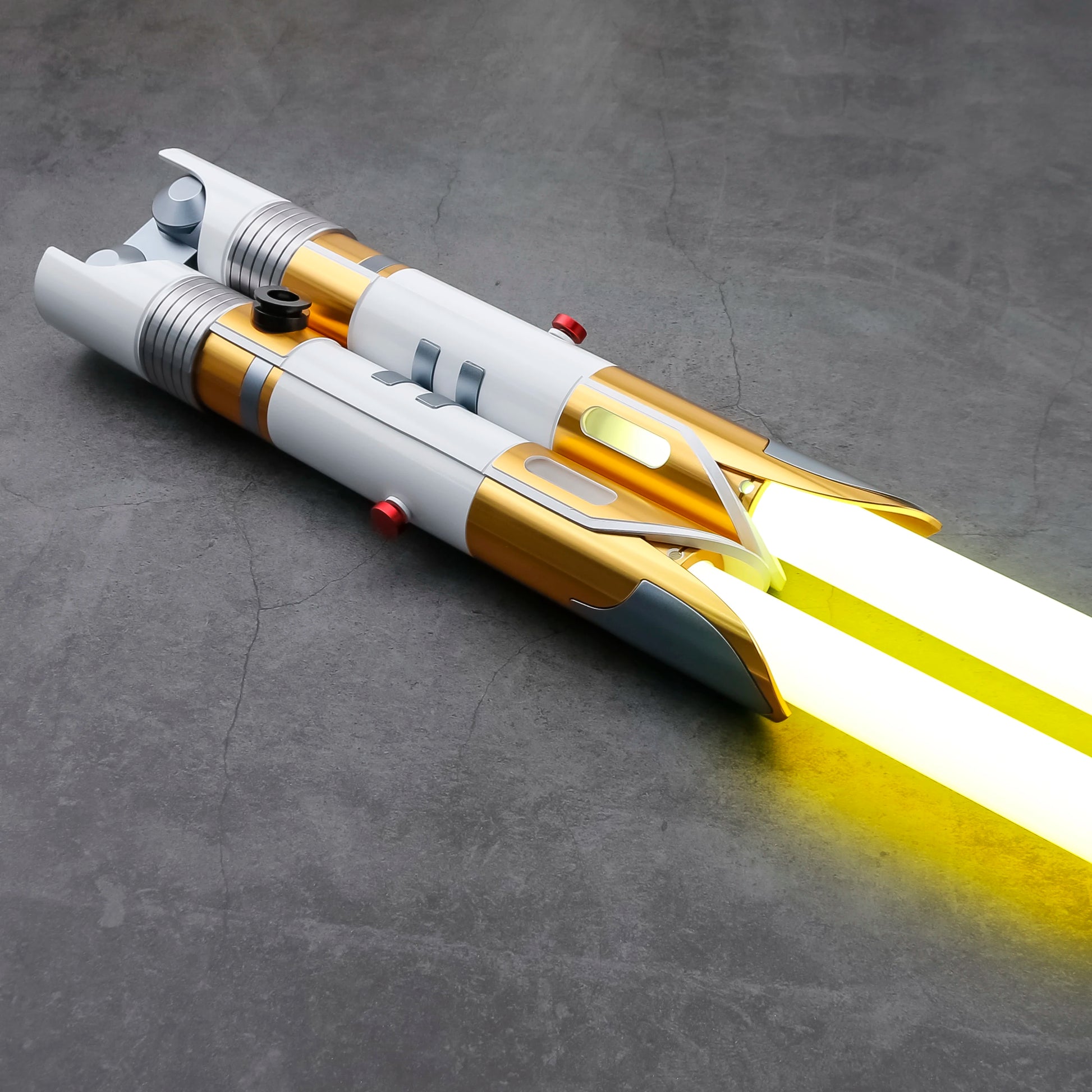 2PCS Double Blade Temple Guard Neopixel Lightsaber Replica | Bluetooth Control | Metal Hilt | Custom Lightsaber Colors | Lightsaber Sound
