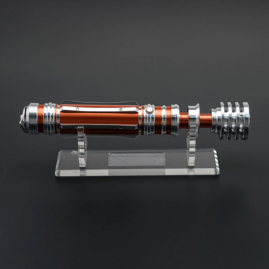 Leia Organa Solo Neopixel Lightsaber Replica | Custom Metal Hilt | Gesture Ignition | Smooth Swing | Blaster Sound
