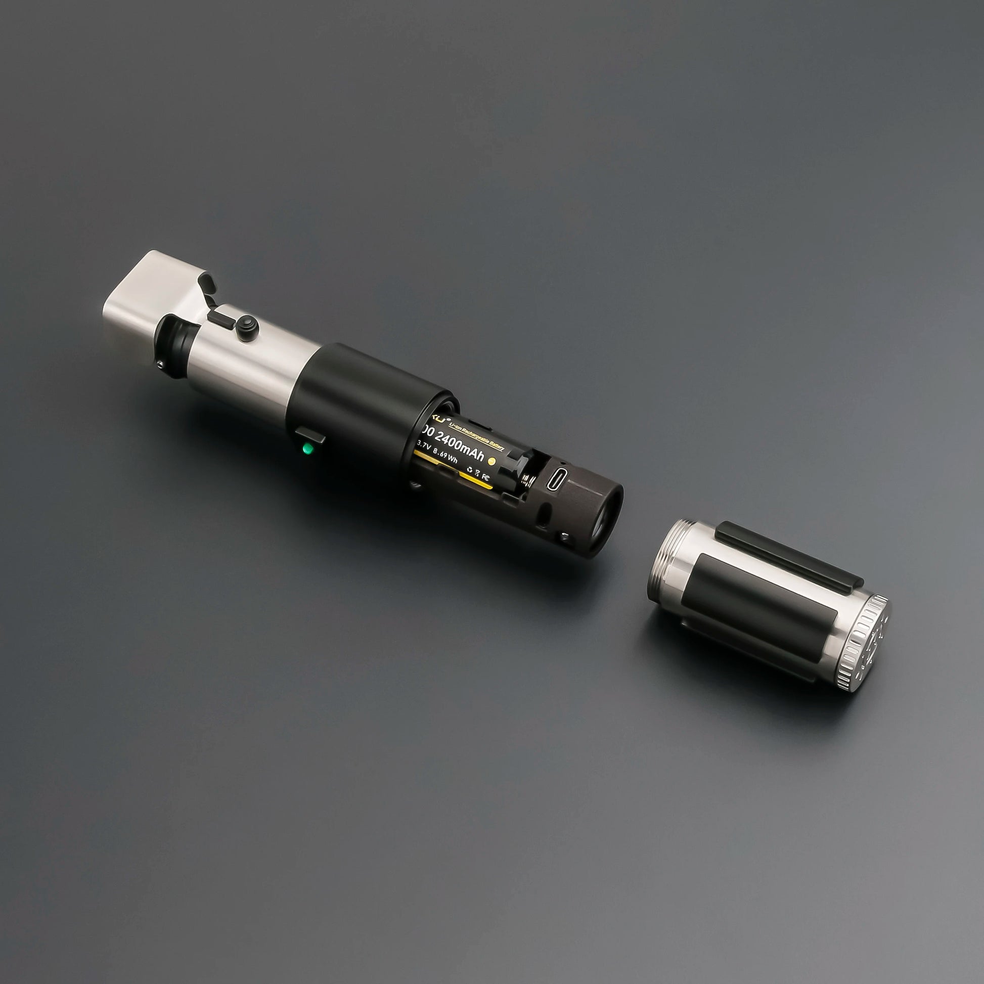Master Yoda Neopixel Lightsaber Replica | Smooth Swing | SoundFonts | Color Changing | Gesture Control