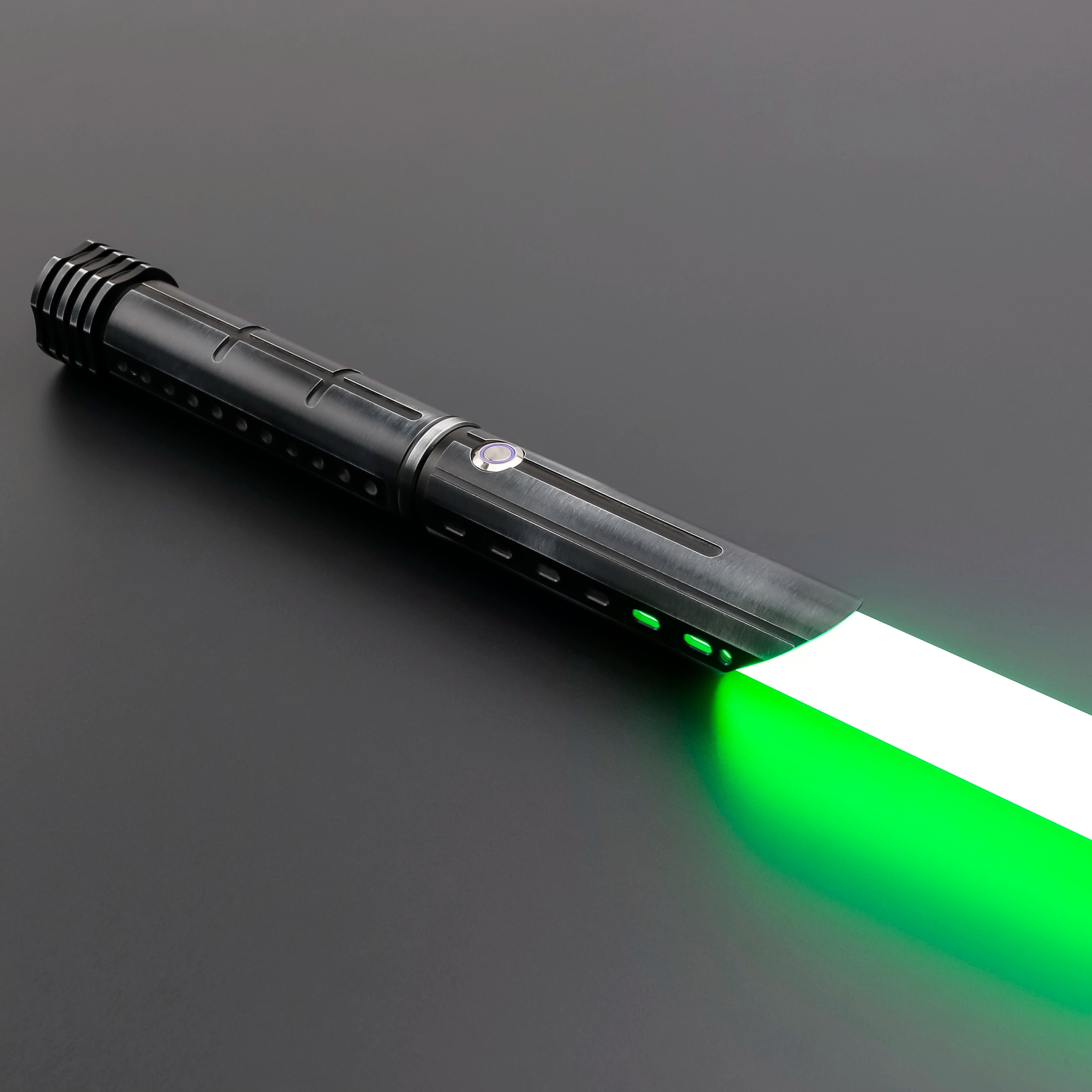 Heavy Dueling Neopixel Lightsaber Replica | Smooth Swing | 16 Sounds | 12 Color Changing Metal Hilt | Laser Sword Toy | Collectible
