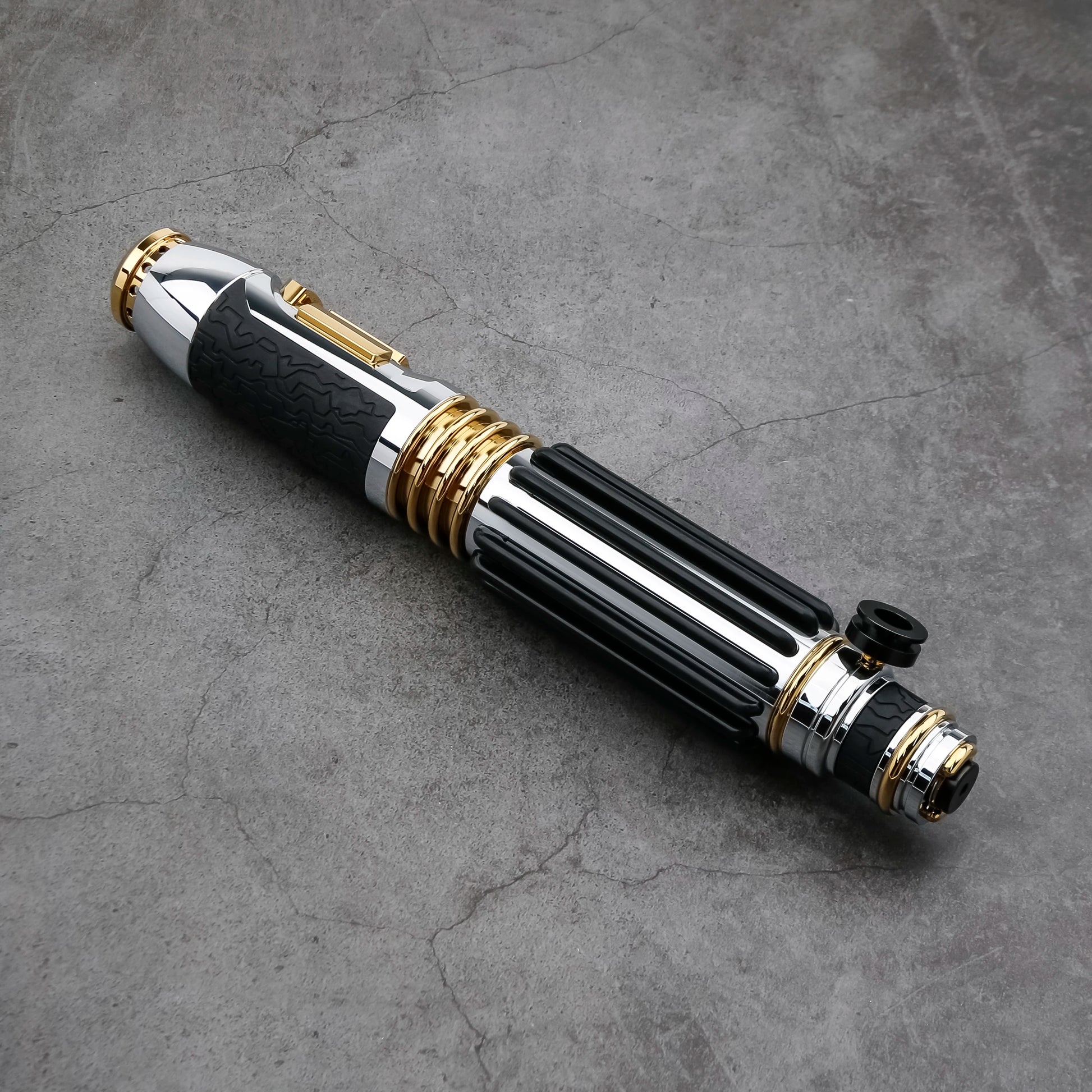 Mace Windu Custom Neopixel Lightsaber Replica | Infinite Colors | Metal Hilt | Lightsaber Sound | Flashing Features | Collectible Gift
