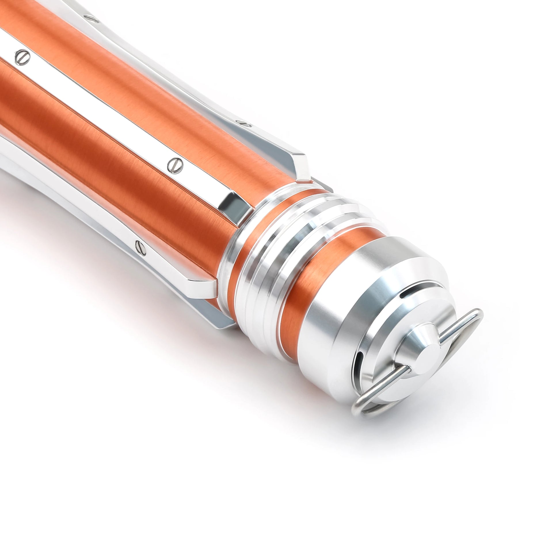 Leia Organa Solo Neopixel Lightsaber Replica | Custom Metal Hilt | Gesture Ignition | Smooth Swing | Blaster Sound