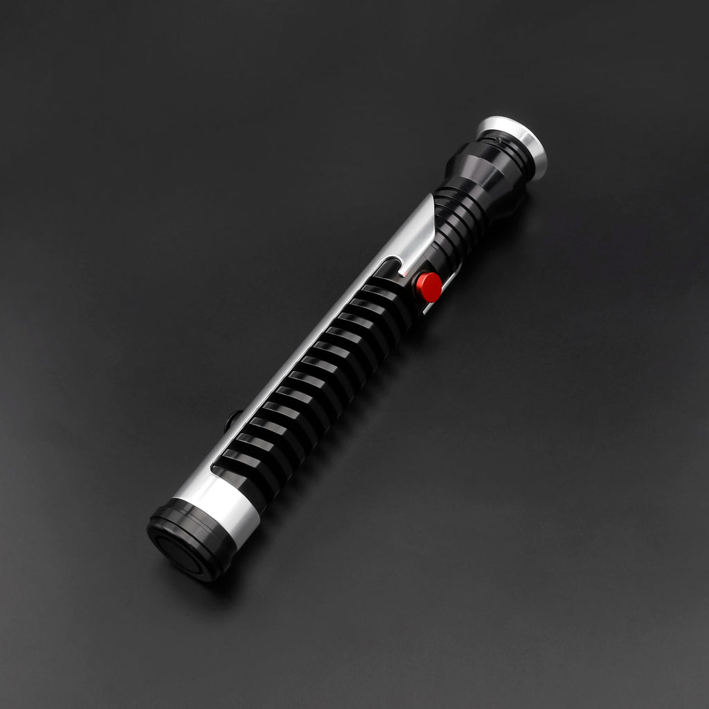 Qui-Gon Jinn Neopixel Lightsaber Replica | Metal Hilt | Customizable Colors | Bluetooth Light FX | Epic Saber Sounds