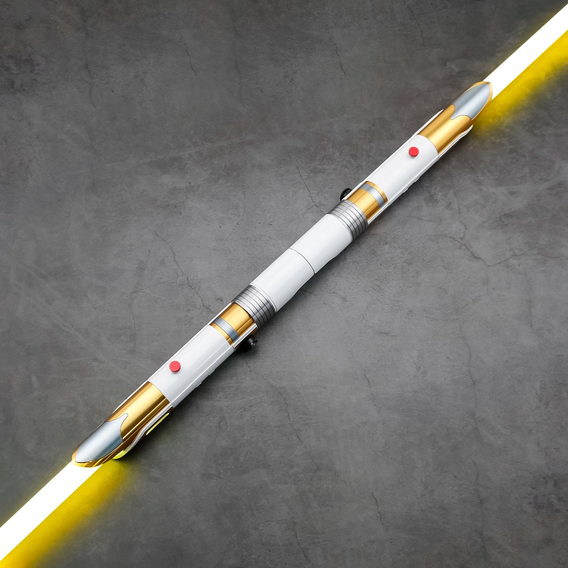 2PCS Double Blade Temple Guard Neopixel Lightsaber Replica | Bluetooth Control | Metal Hilt | Custom Lightsaber Colors | Lightsaber Sound