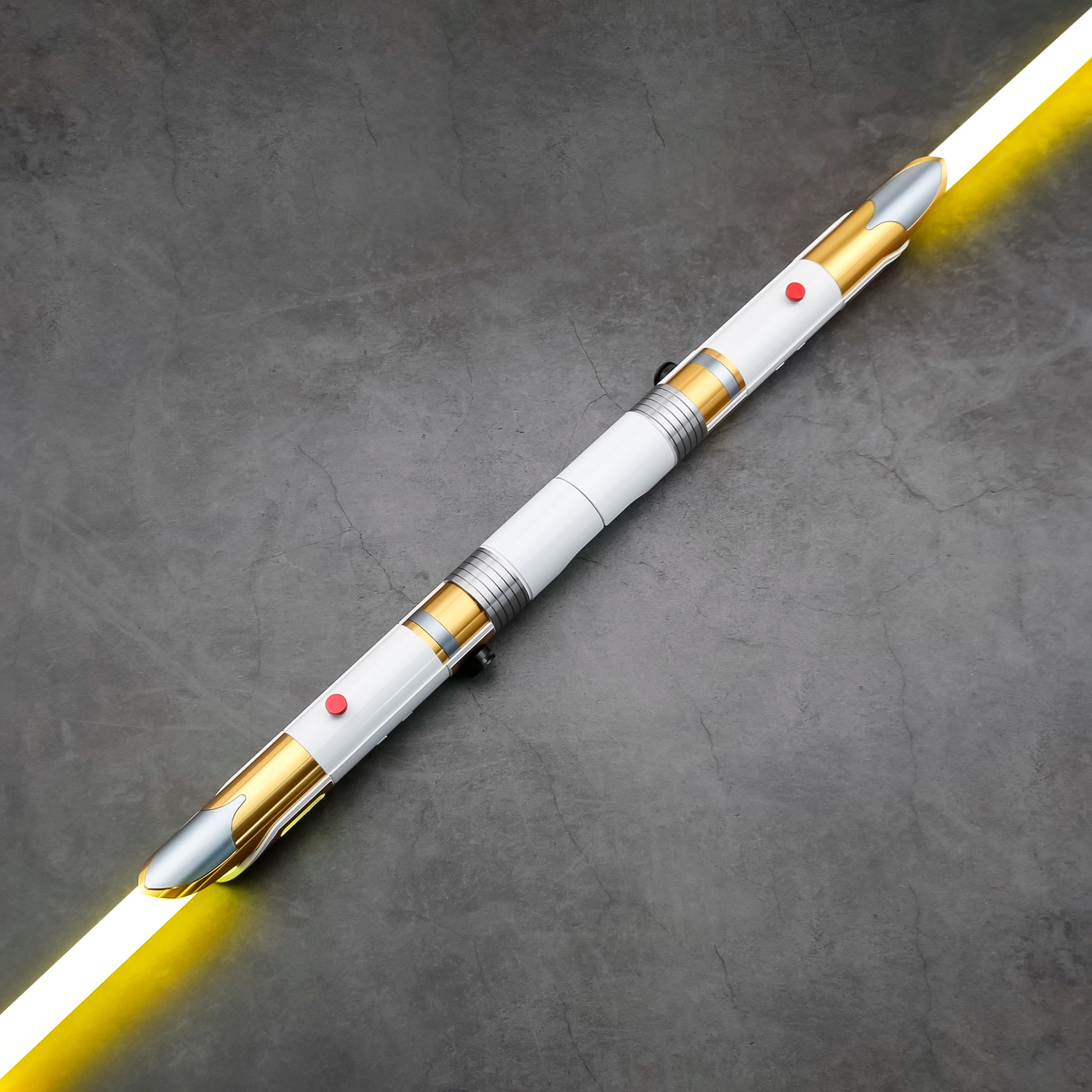 2PCS Double Blade Temple Guard Neopixel Lightsaber Replica | Bluetooth Control | Metal Hilt | Custom Lightsaber Colors | Lightsaber Sound