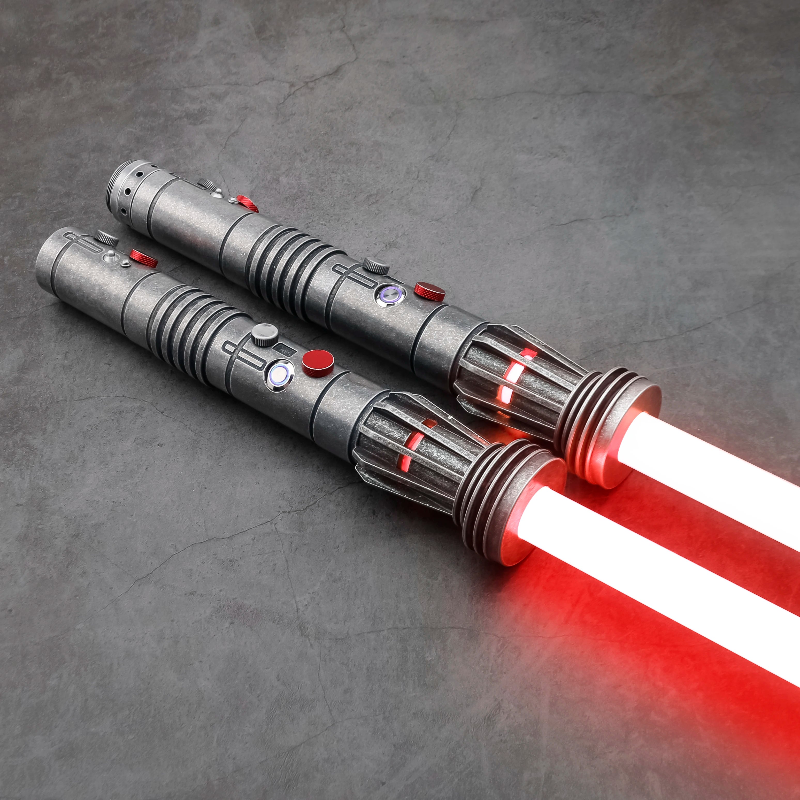 Darth Maul Neopixel Lightsaber Replica | Heavy Dueling | Bluetooth Control | Color Changing Blade | Cosplay Laser Sword Toy | Custom Saber Sound