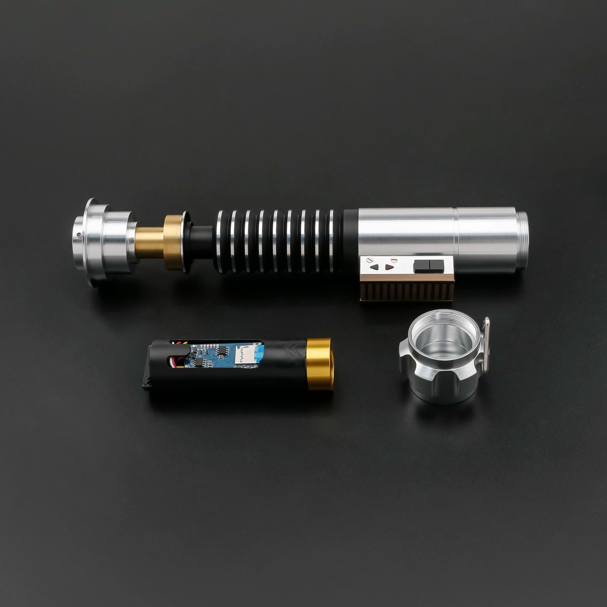 Luke Skywalker Neopixel Lightsaber Replica | Heavy Dueling Saber | Smooth Swing | Color Changing | Ghost Effects | Lightsaber Sound | Metal Hilt
