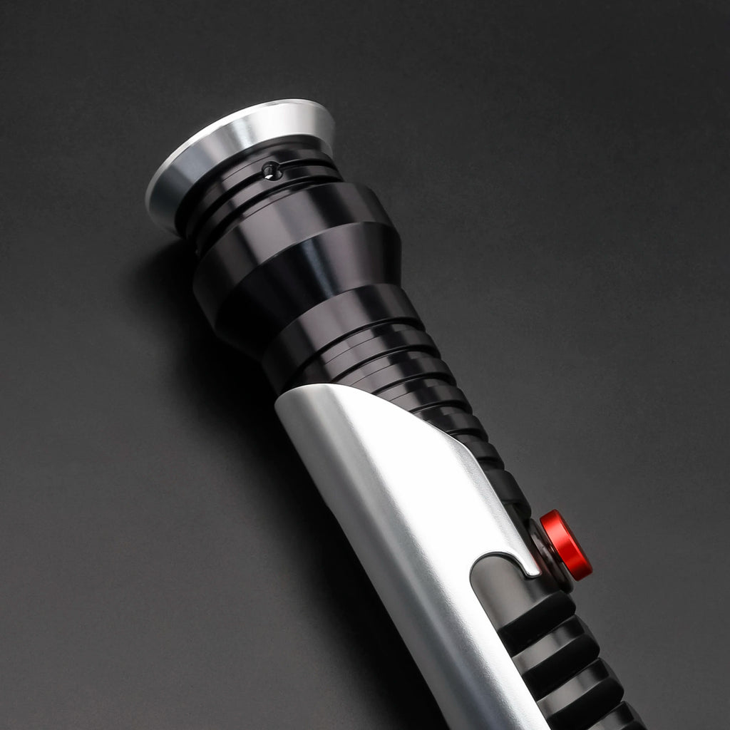 Qui-Gon Jinn Neopixel Lightsaber Replica | Metal Hilt | Customizable Colors | Bluetooth Light FX | Epic Saber Sounds