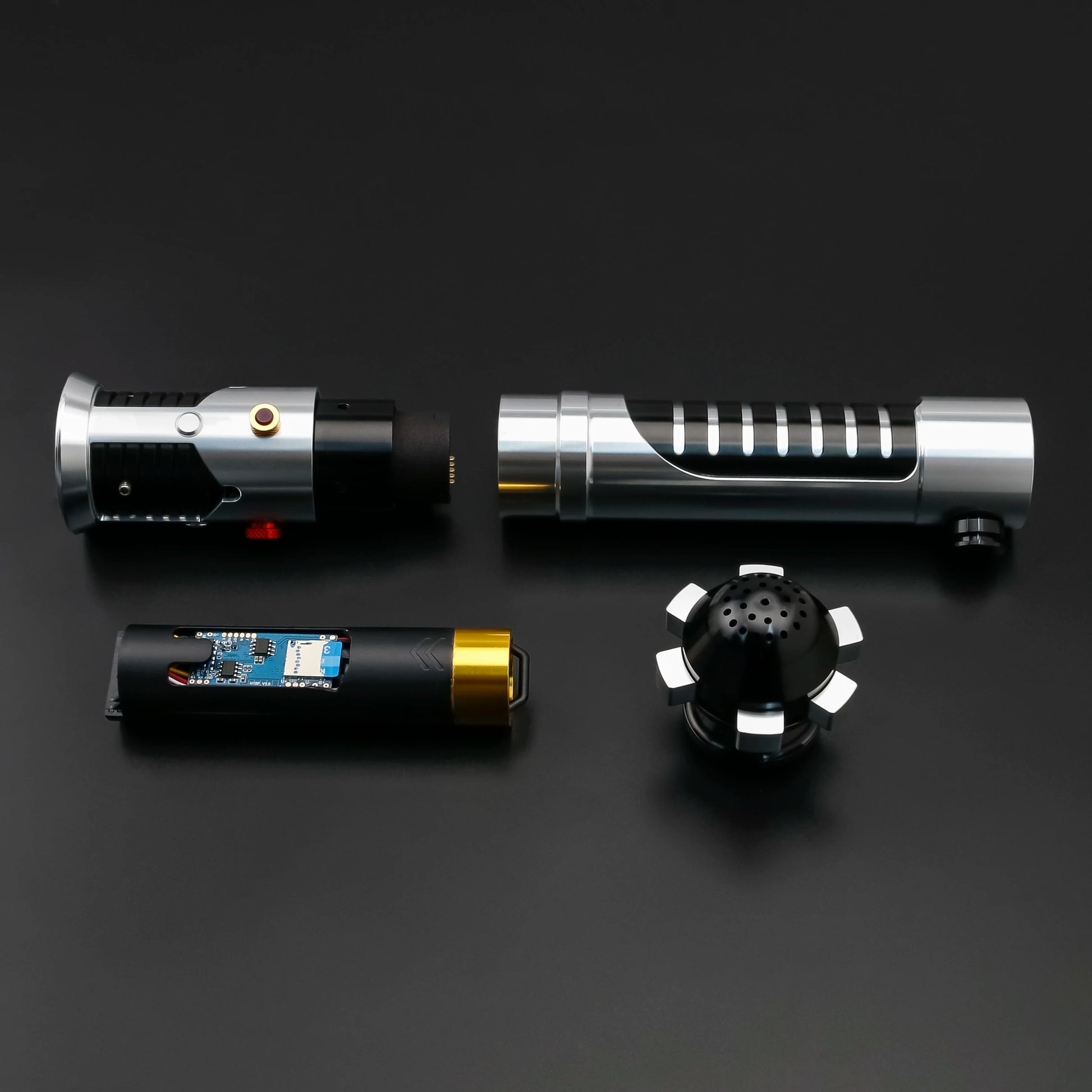 Obi-Wan Kenobi EP1 Neopixel Lightsaber Replica | Battle Weathered Custom Saber | Proffie Sound | Smooth Swing Technology | Programmable RGB Pixel Blade | Collectible Toy | Aluminum Handle