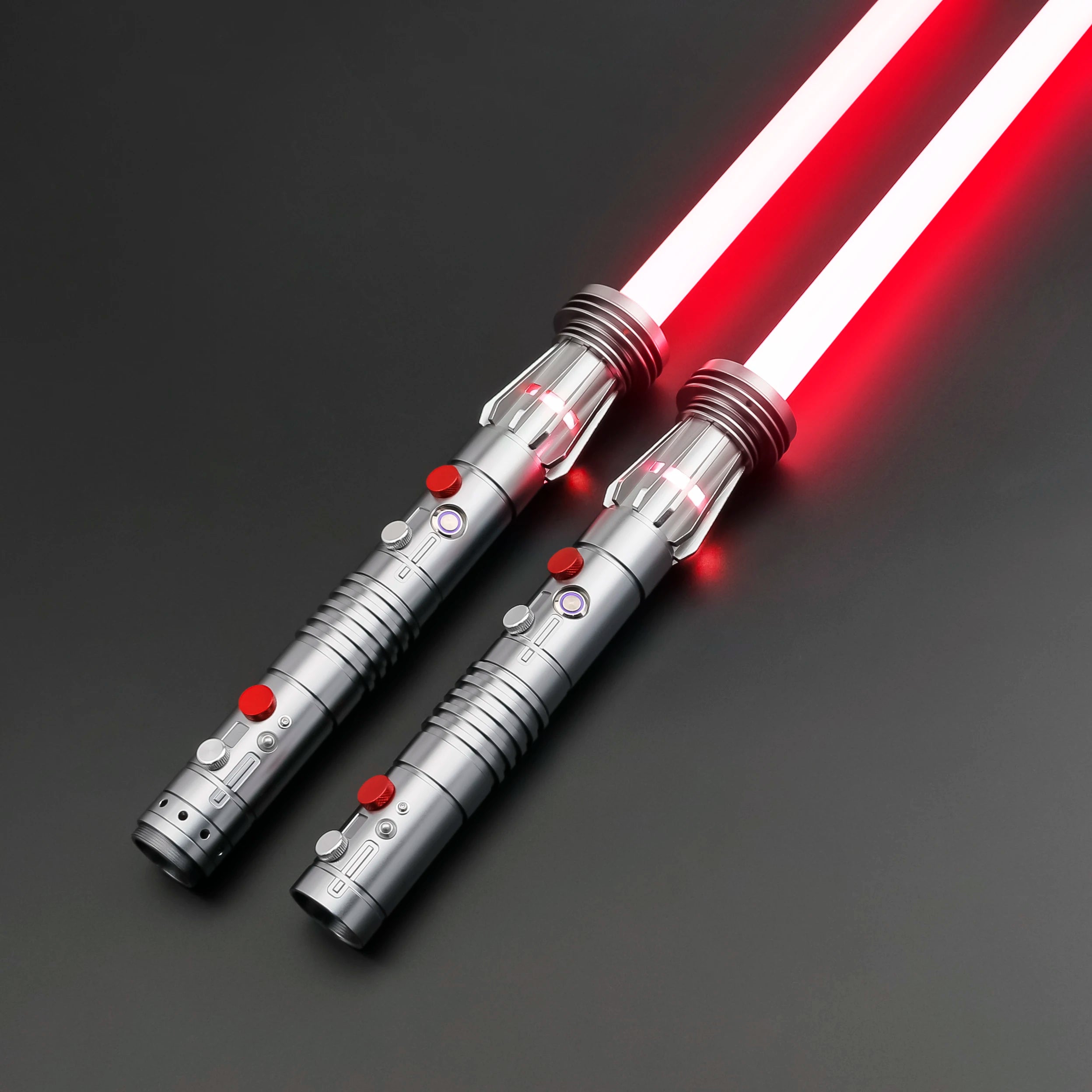 Darth Maul Neopixel Lightsaber Replica | Heavy Dueling Sound FX | Bluetooth Control | Color Change