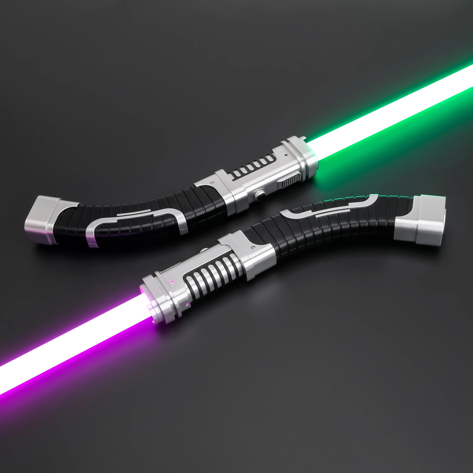 Asajj Ventress Neopixel Lightsaber Replica | Proffie 2.2 | Metal Hilt | 7/8 inch Blade | Flashing Light | Custom Saber Collection | Lightsaber Colors & Sound