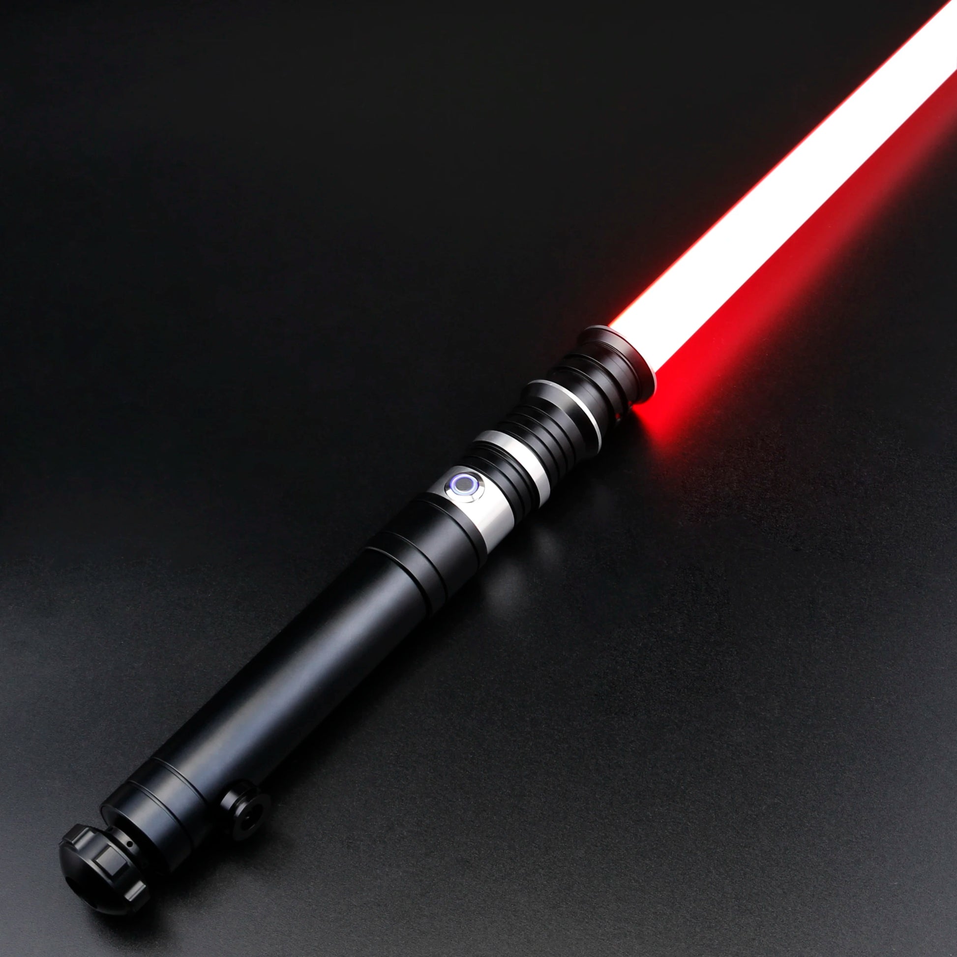 Metal Hilt Neopixel Lightsaber Replica | Smooth Swing | 12 Colors | Heavy Dueling | Bluetooth Sound | Customizable Laser Sword Toy | Aluminum Alloy Handle | 16 Sound Fonts | Flashing Effects