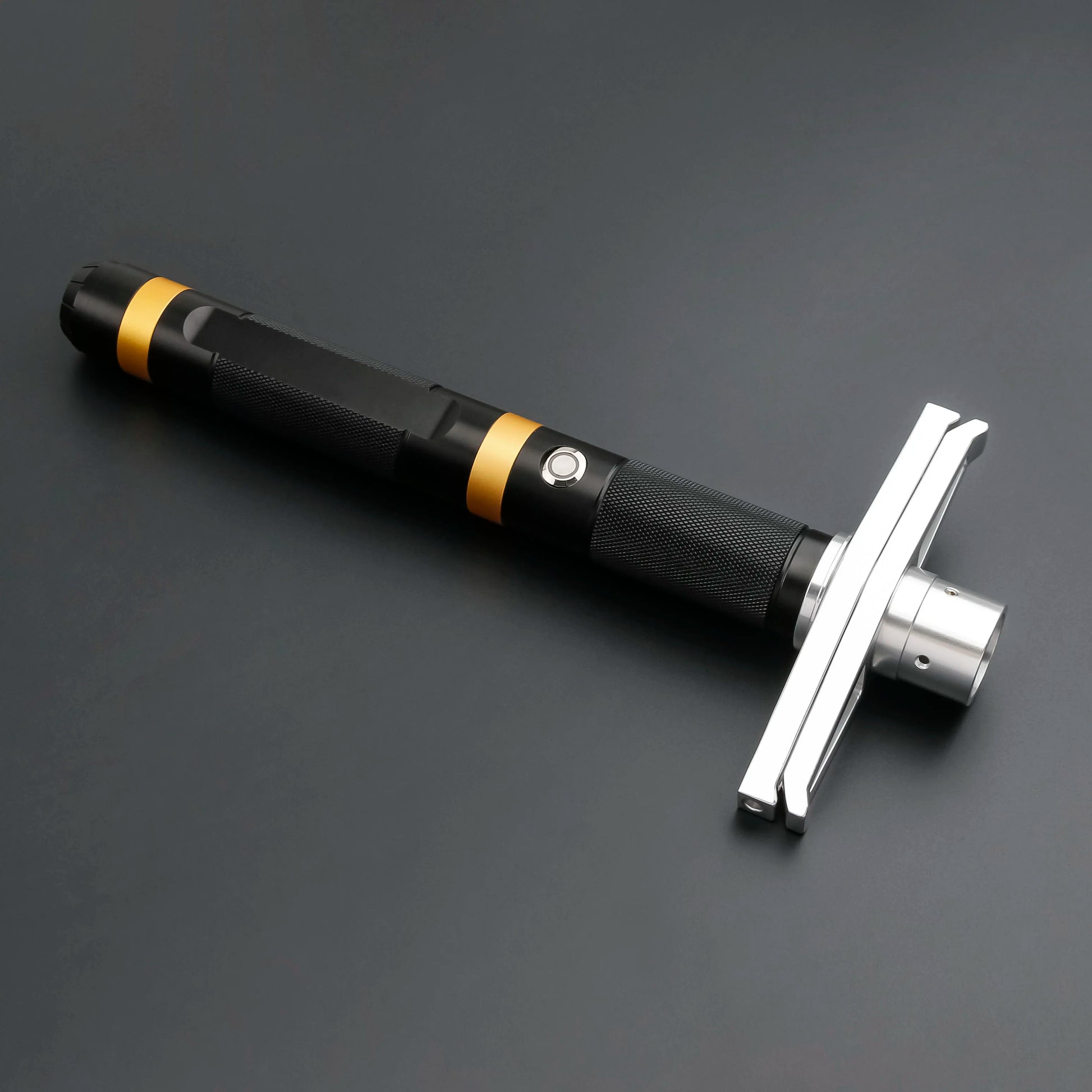 Custom Warrior Design Neopixel Lightsaber Replica | Metal Hilt LED Blade | APP Gesture Ignition