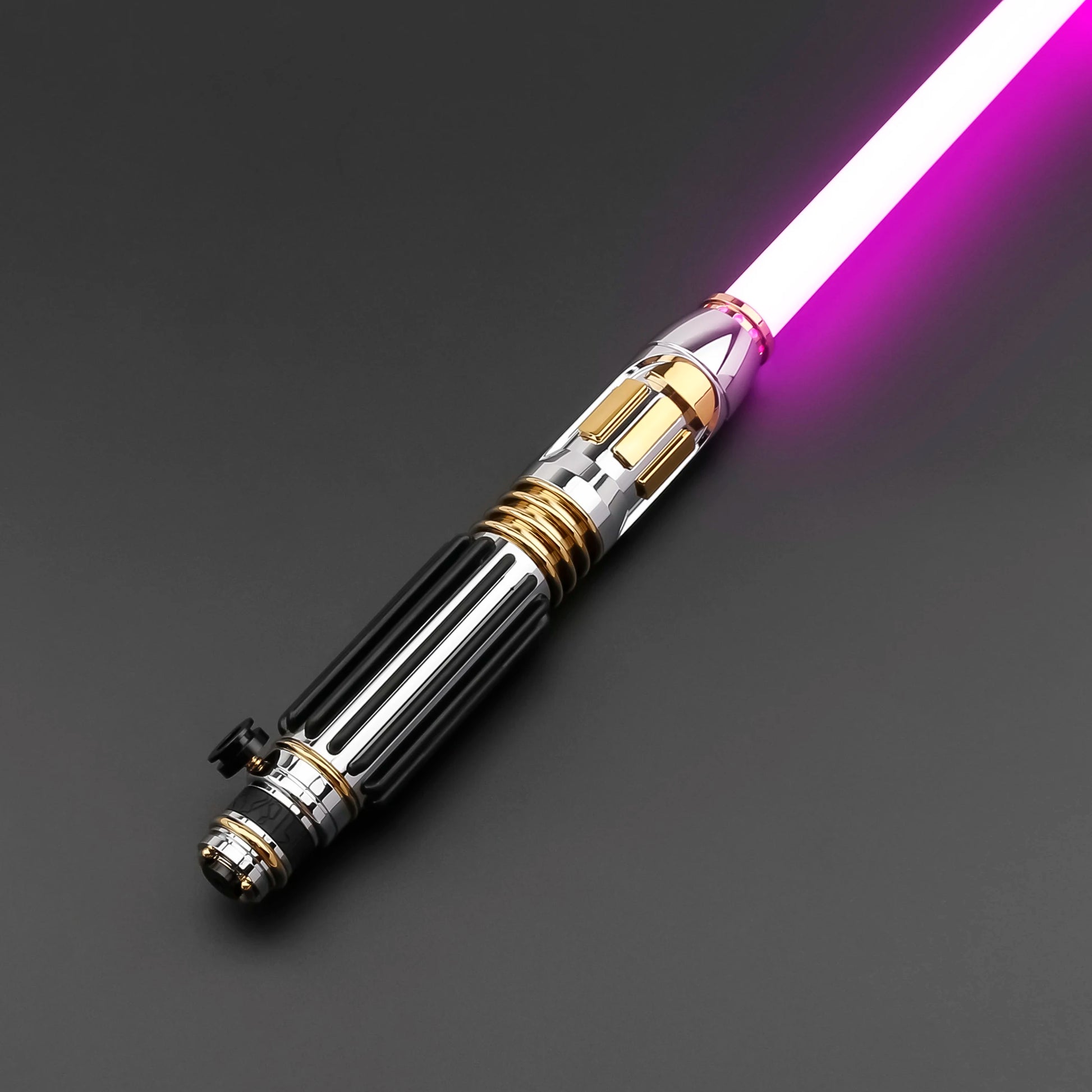 Mace Windu Custom Neopixel Lightsaber Replica | Infinite Colors | Metal Hilt | Lightsaber Sound | Flashing Features | Collectible Gift