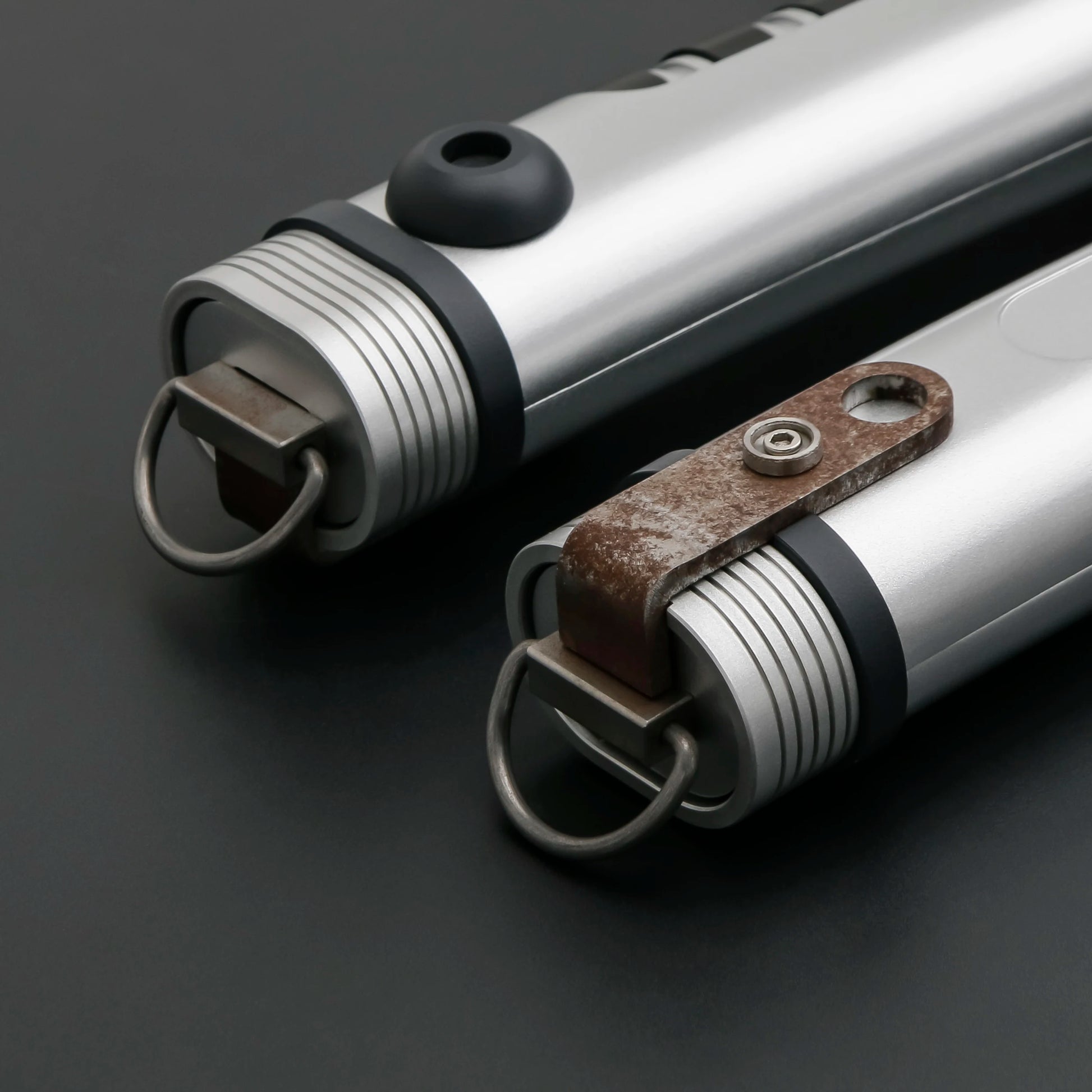 Ahsoka Neopixel Lightsaber Replica | Heavy Dueling Double Saber | Metal Hilt | 12 Colors | Sound Effects