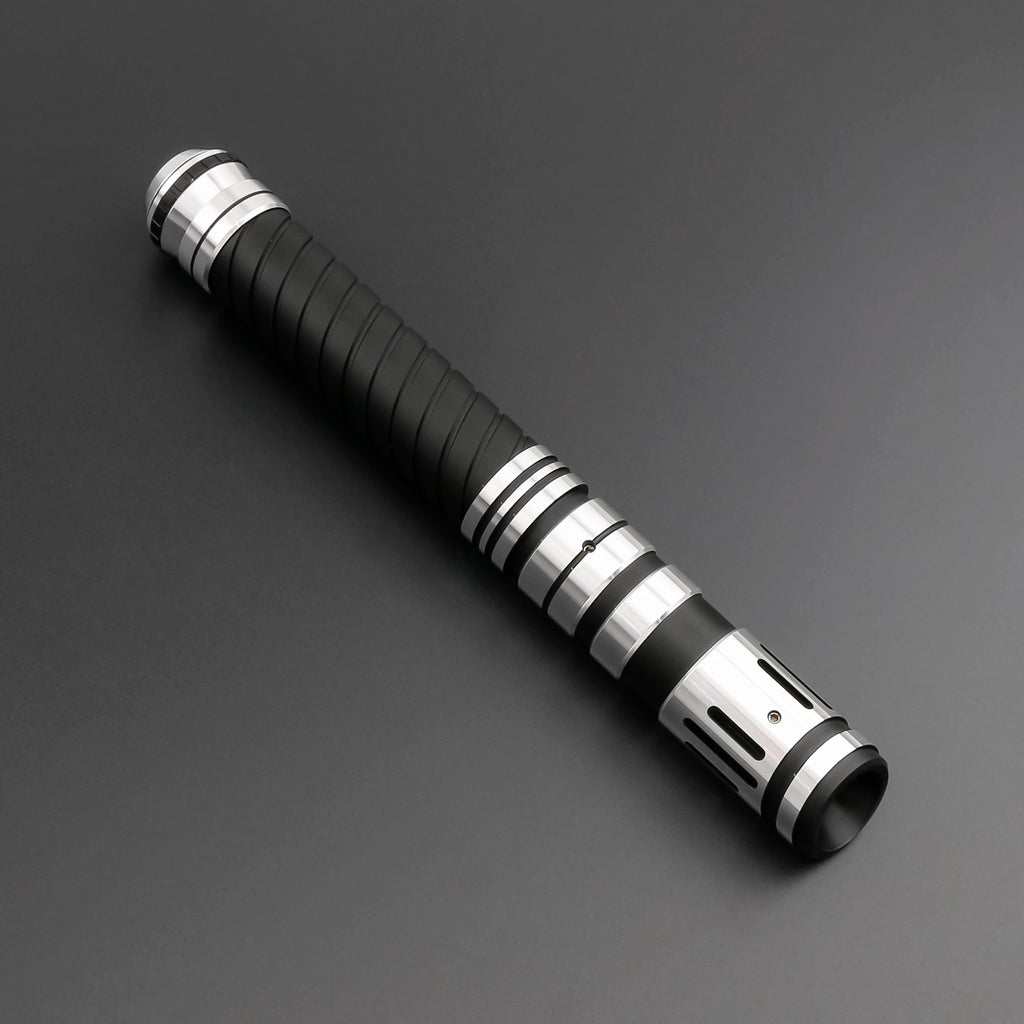 RGB Neopixel Lightsaber Replica | Smooth Swing | Metal Hilt | 12 Color Change | 16 Sound Fonts | Flash Effect | Heavy Dueling Saber Toy | Removable PC Blade | For Adults & Kids