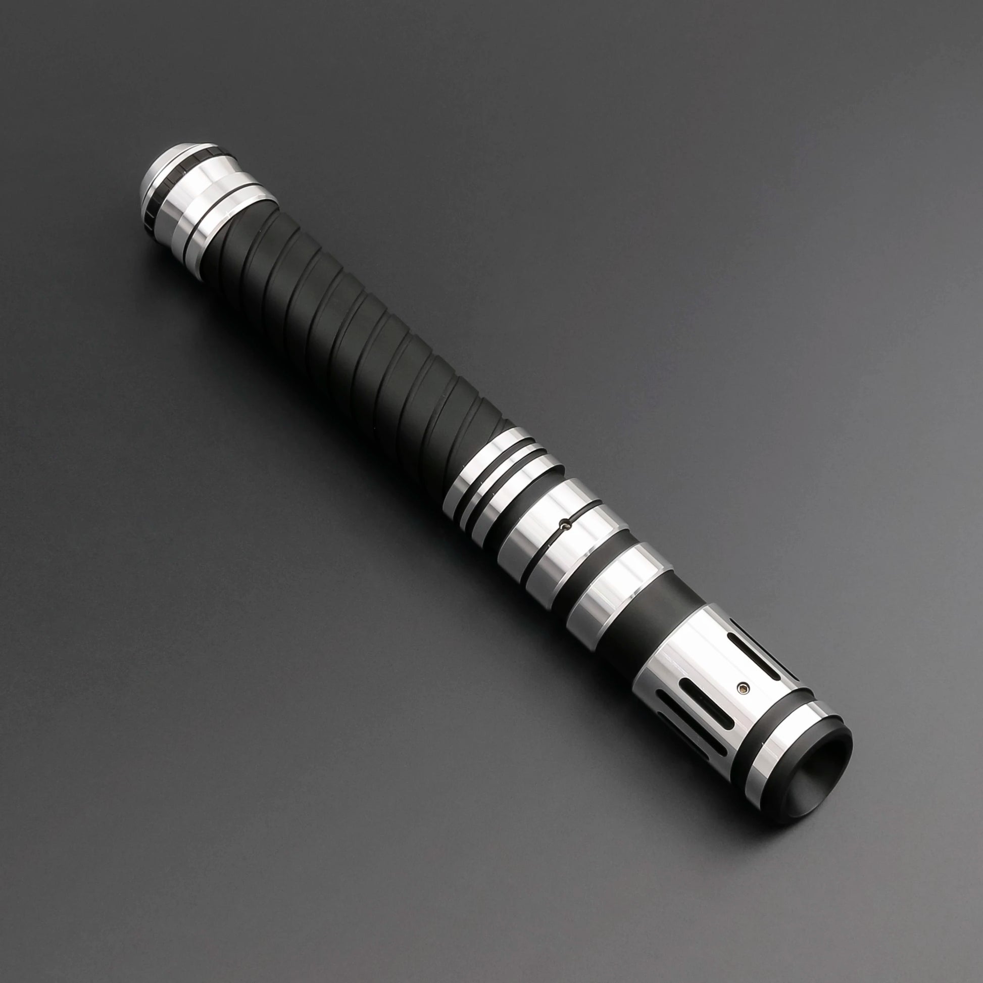 RGB Neopixel Lightsaber Replica | Smooth Swing | Metal Hilt | 12 Color Change | 16 Sound Fonts | Flash Effect | Heavy Dueling Saber Toy | Removable PC Blade | For Adults & Kids
