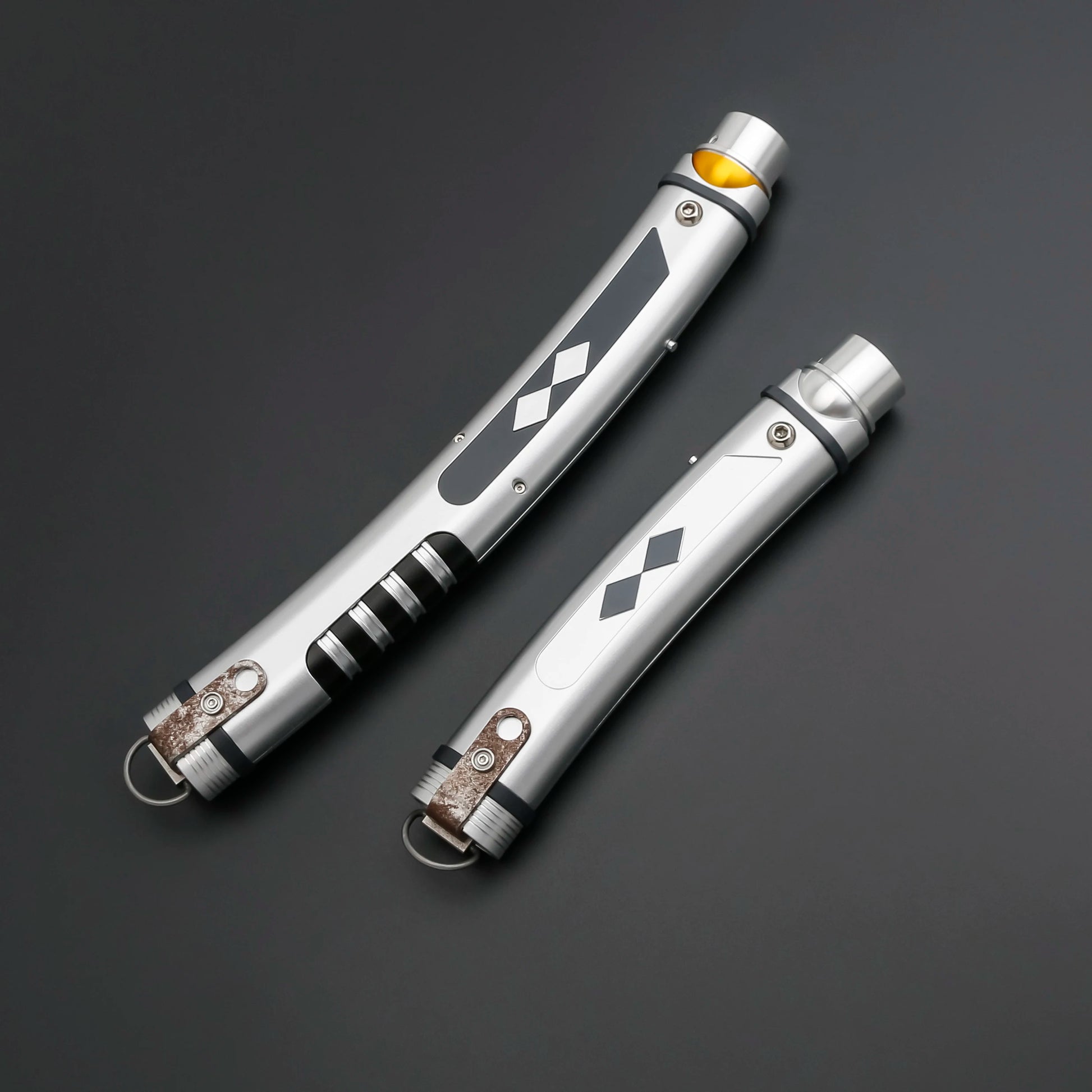 Ahsoka Neopixel Lightsaber Replica | Heavy Dueling Double Saber | Metal Hilt | 12 Colors | Sound Effects