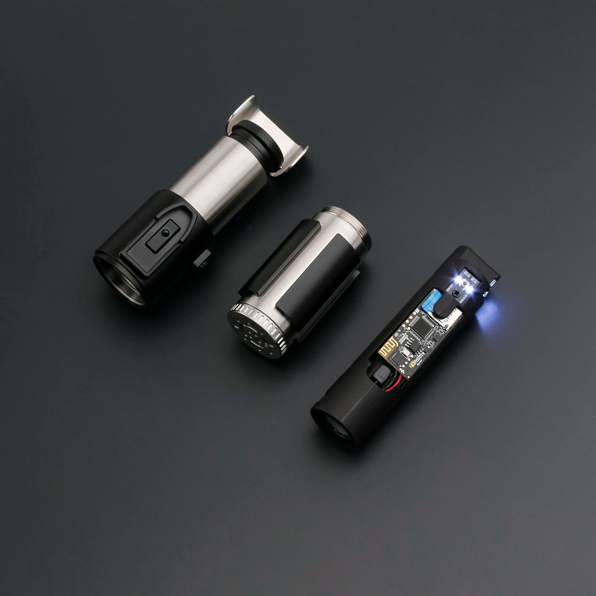 Master Yoda Neopixel Lightsaber Replica | Smooth Swing | SoundFonts | Color Changing | Gesture Control