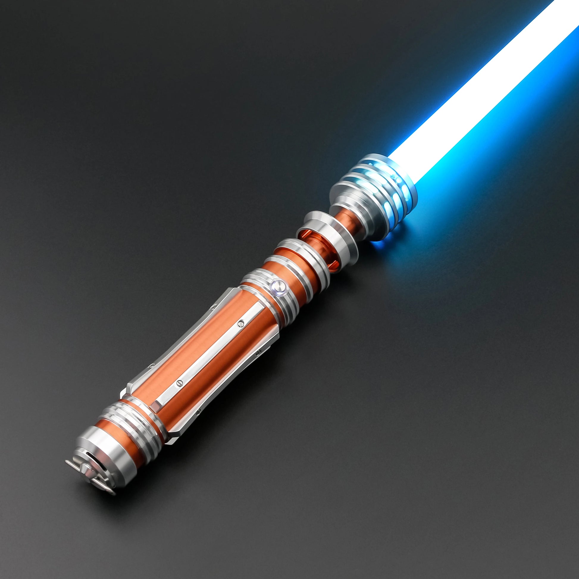 Leia Organa Solo Neopixel Lightsaber Replica | Custom Metal Hilt | Gesture Ignition | Smooth Swing | Blaster Sound